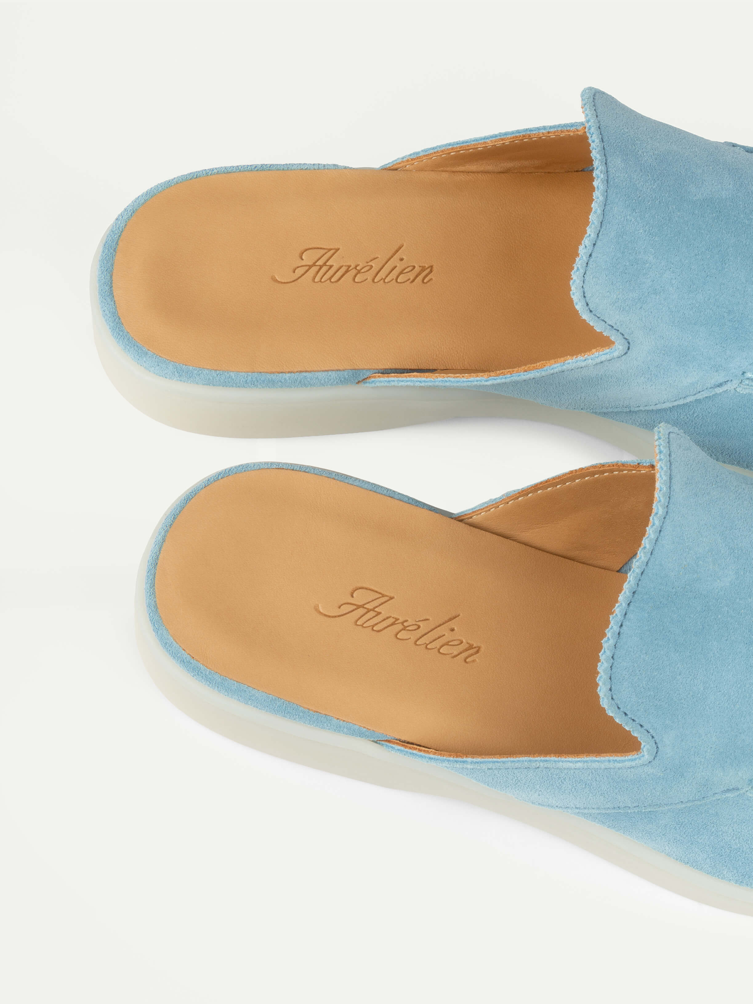 Lady Azure Blue Yacht Slipper