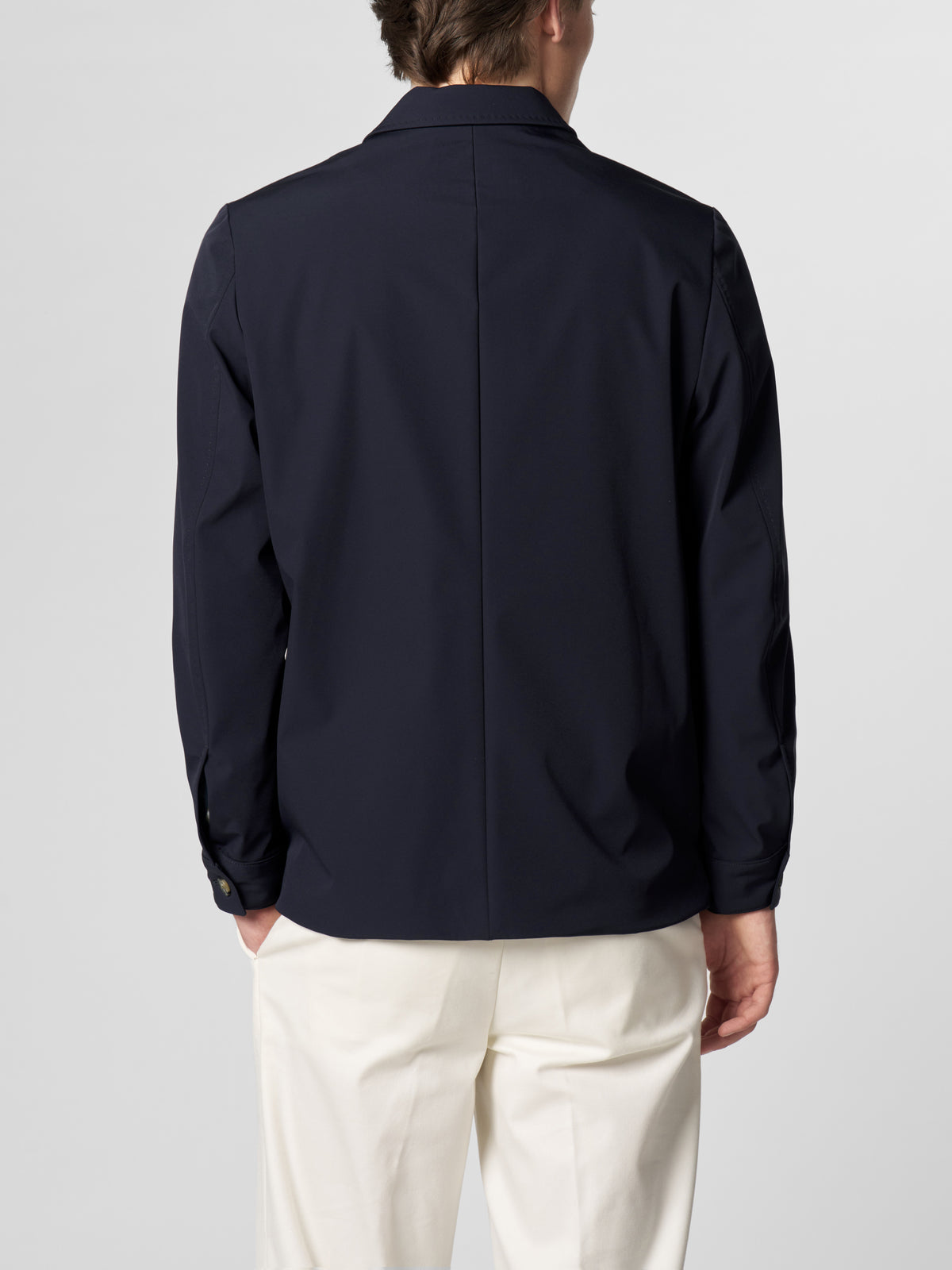 Navy Technical Leisure Blazer