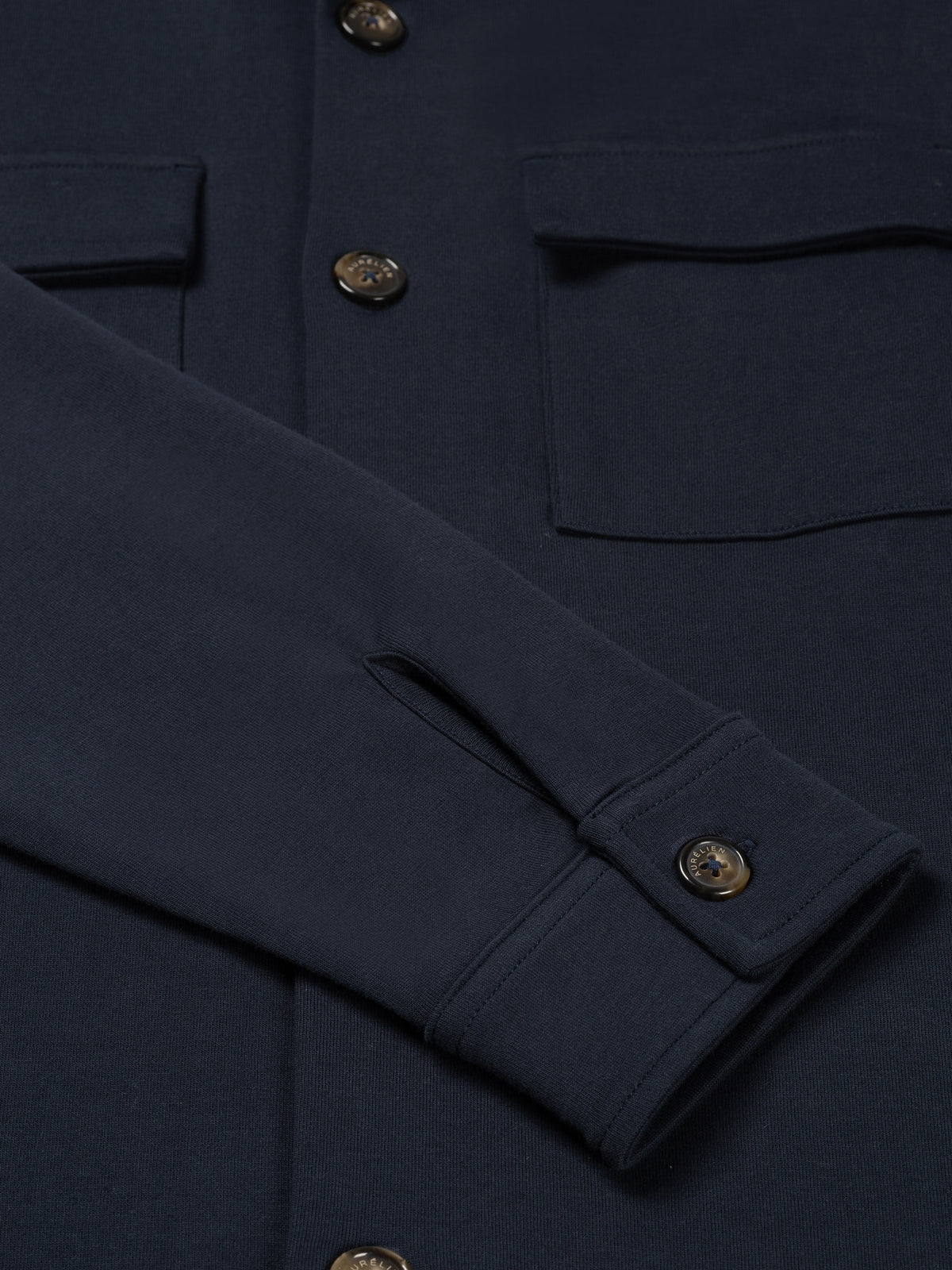 Navy Leisure Overshirt