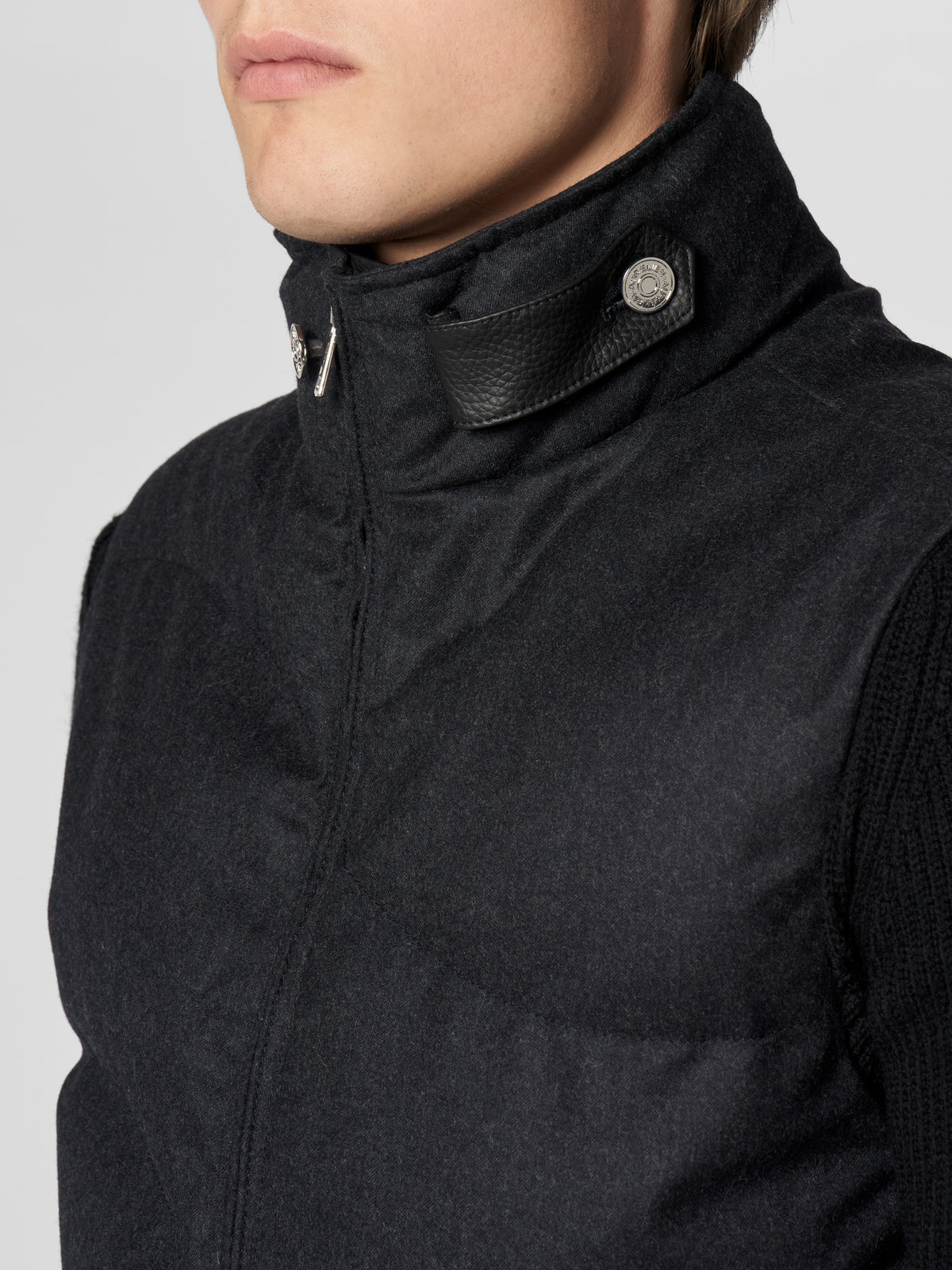 Charcoal Wave Bodywarmer