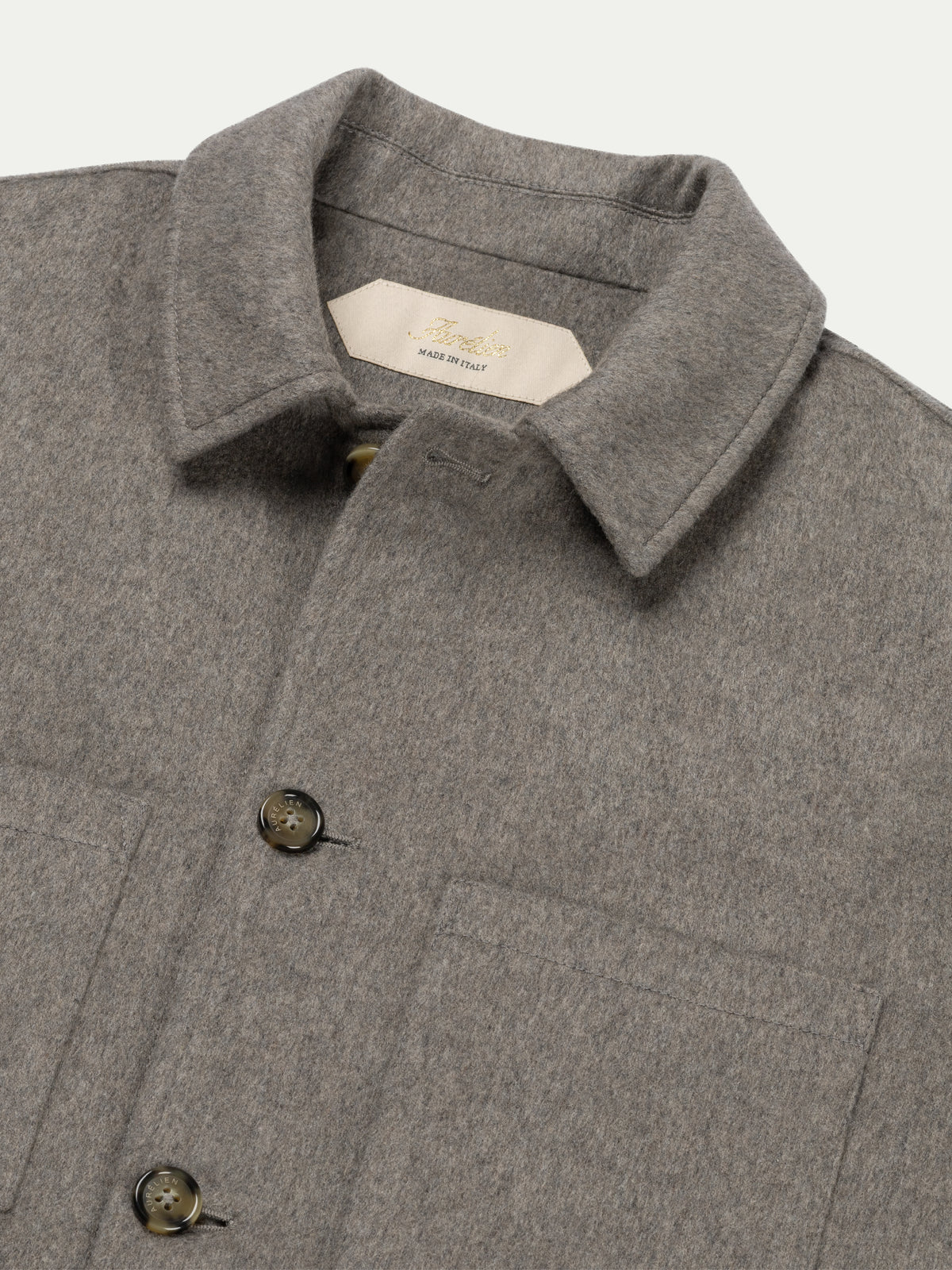 Sepia Taupe Overshirt