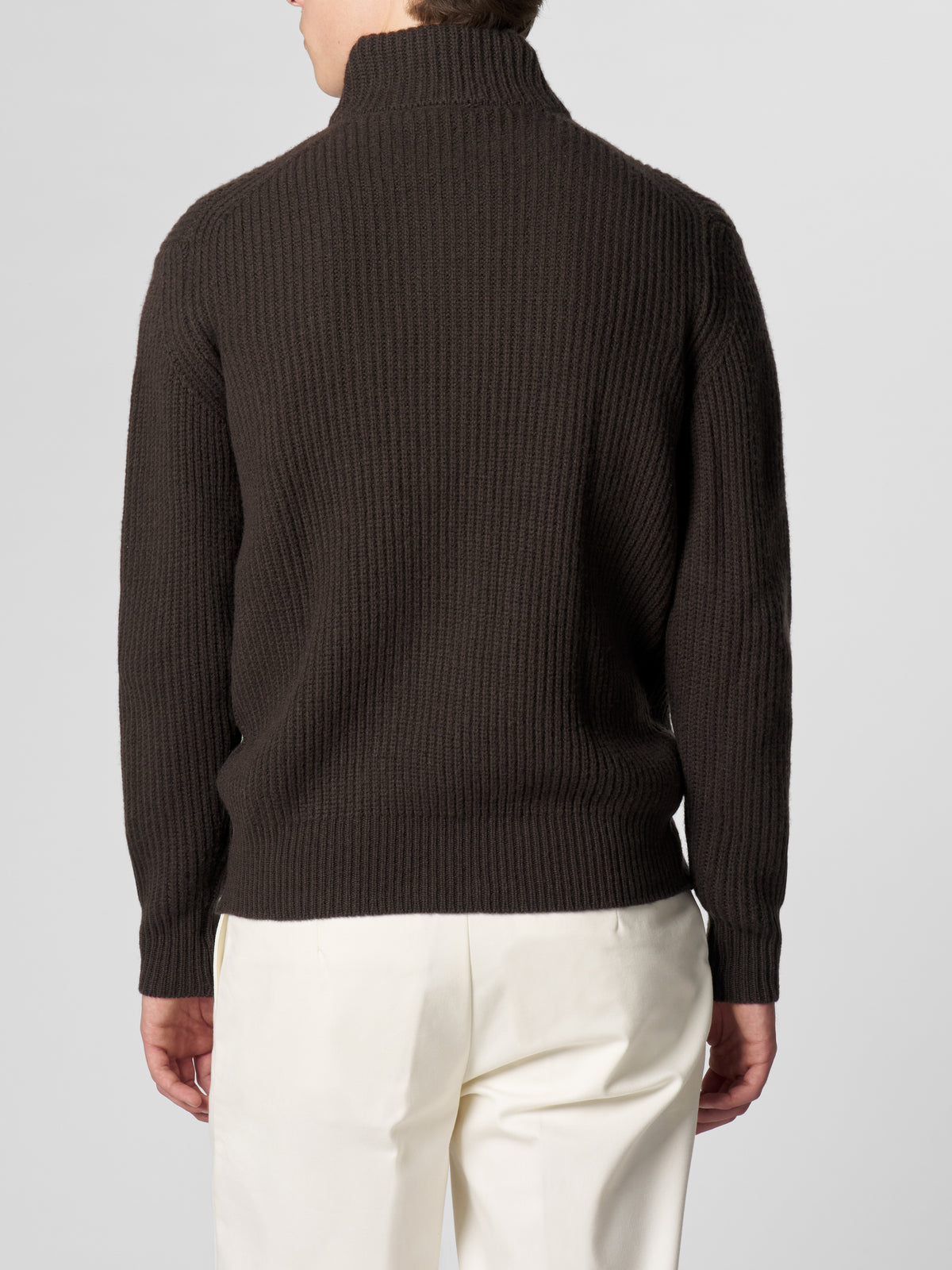 Brown Alpine Ribbed Vest