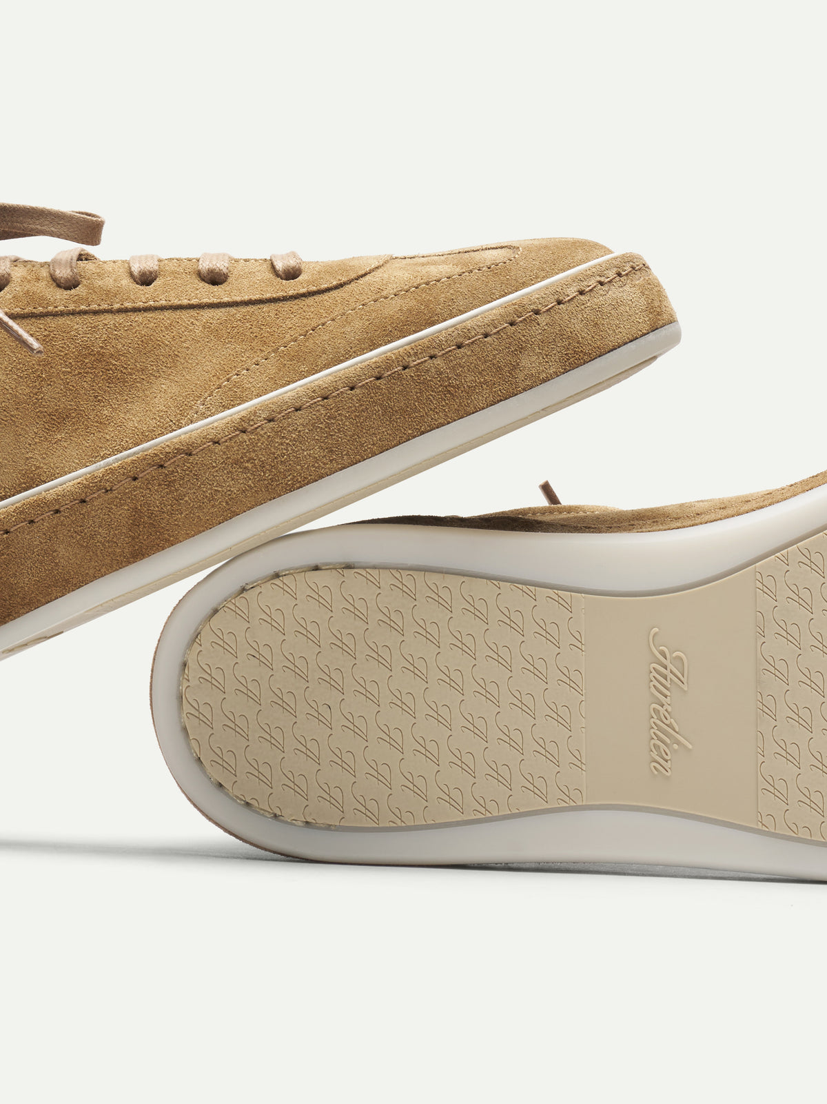 Beige Voyager Courtside Sneaker