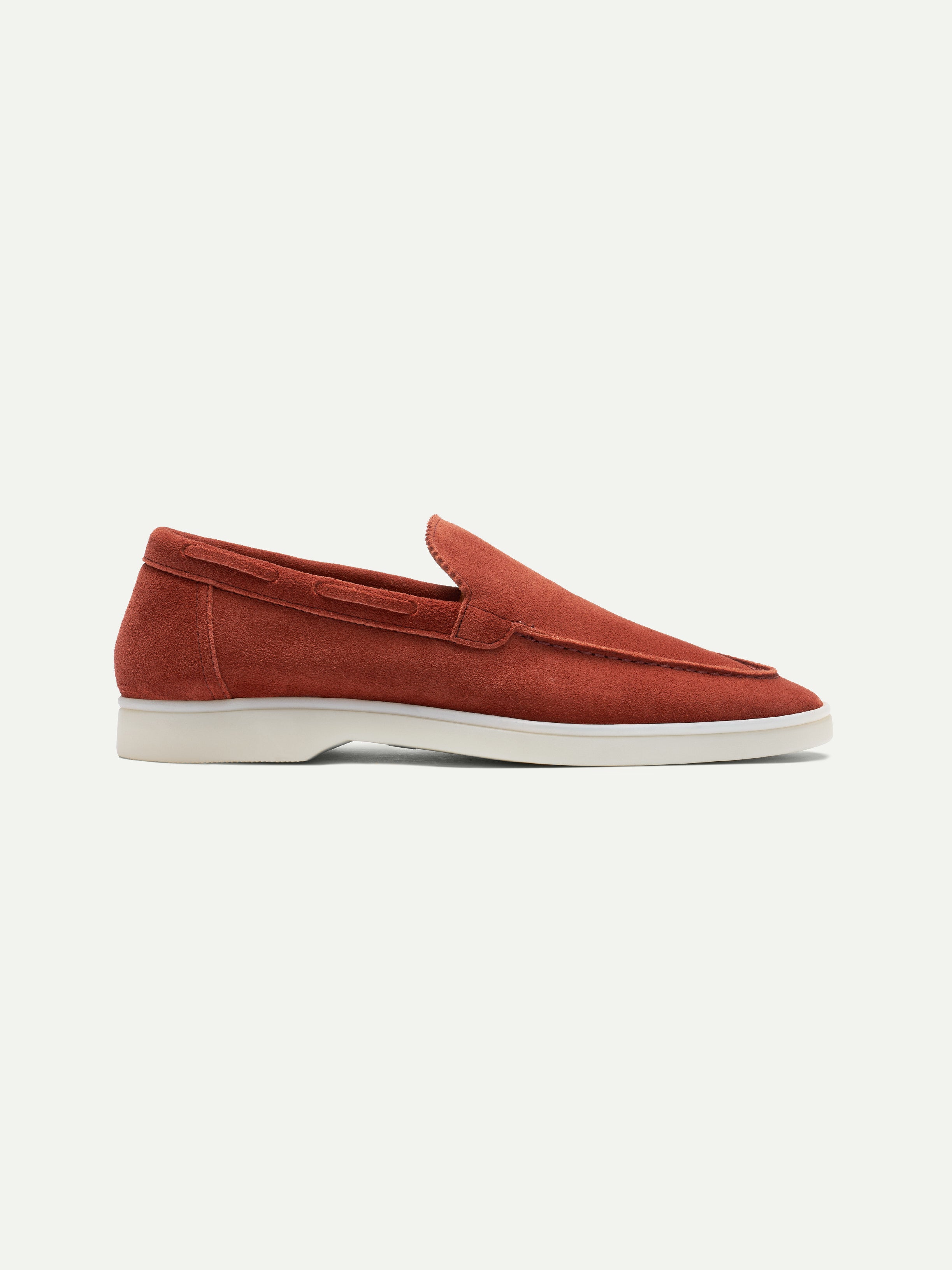 Lady Dusty Orange Yacht Loafers