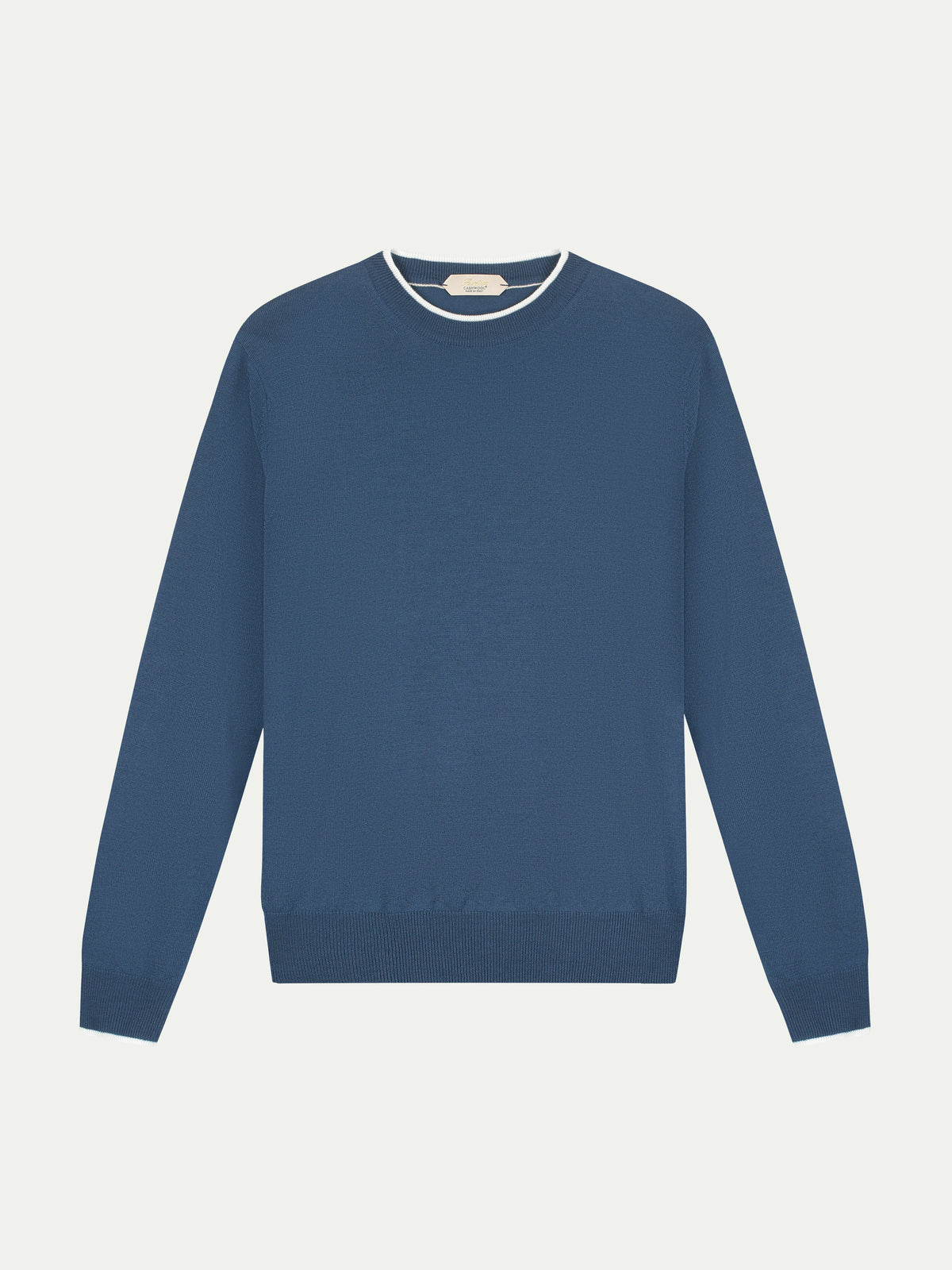 Sargasso Blue City Crew White Trim