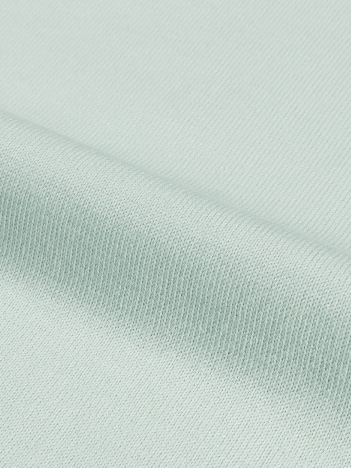 Shortsleeve Buttonless Polo Light Aqua