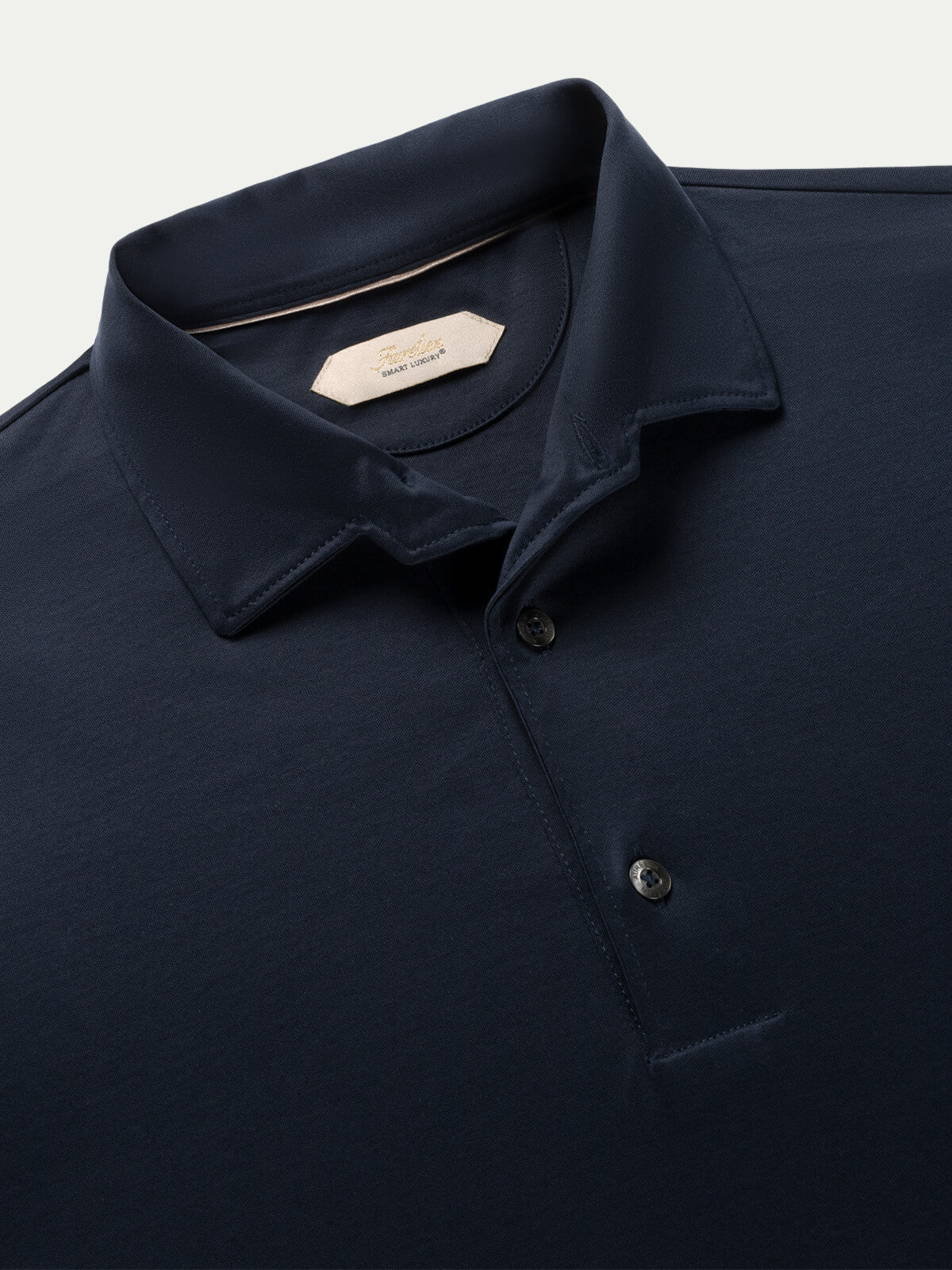 Supima Cotton Longsleeve Polo | Navy