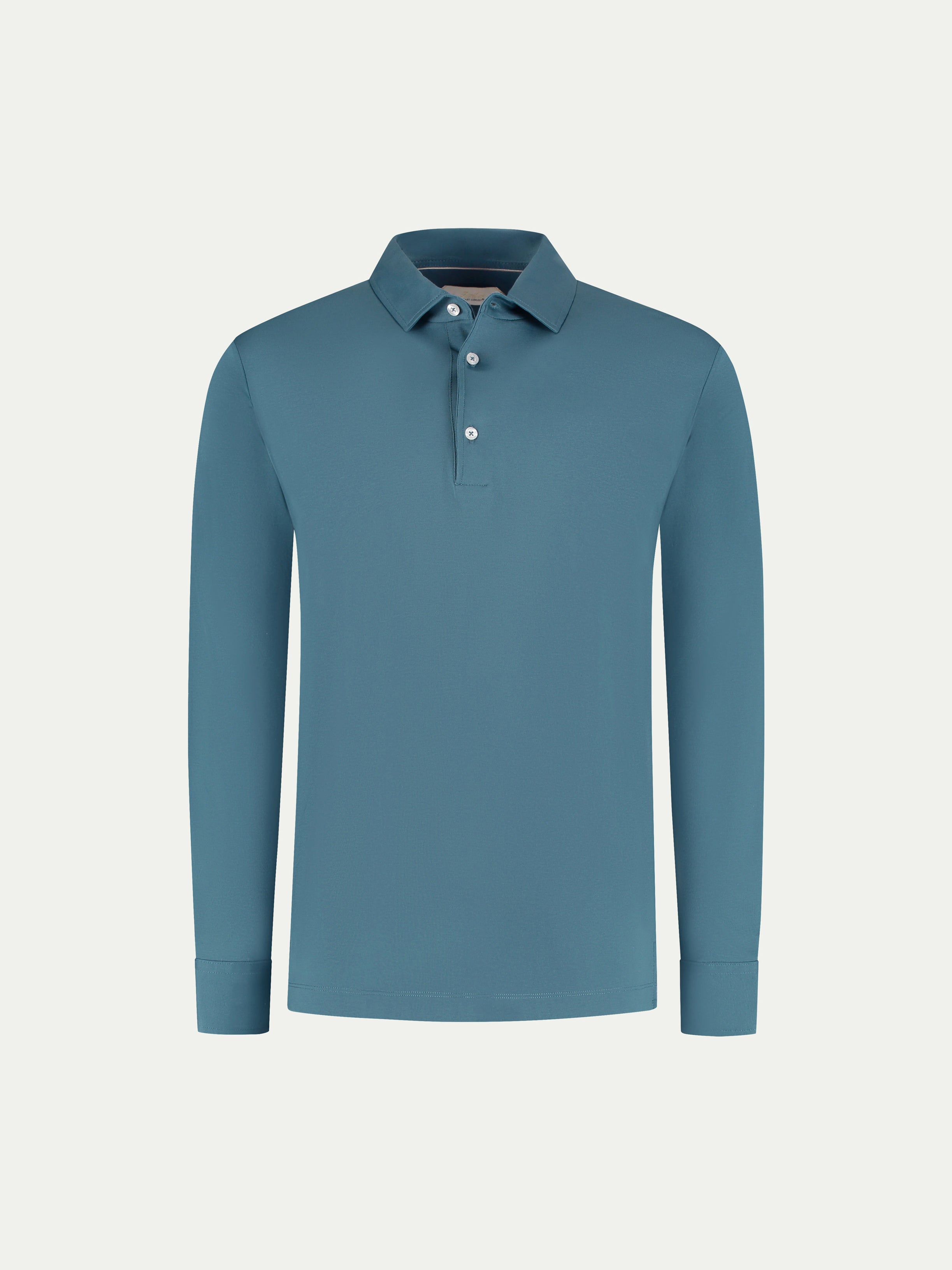 AUR1 Longsleeve Polo Sea Green