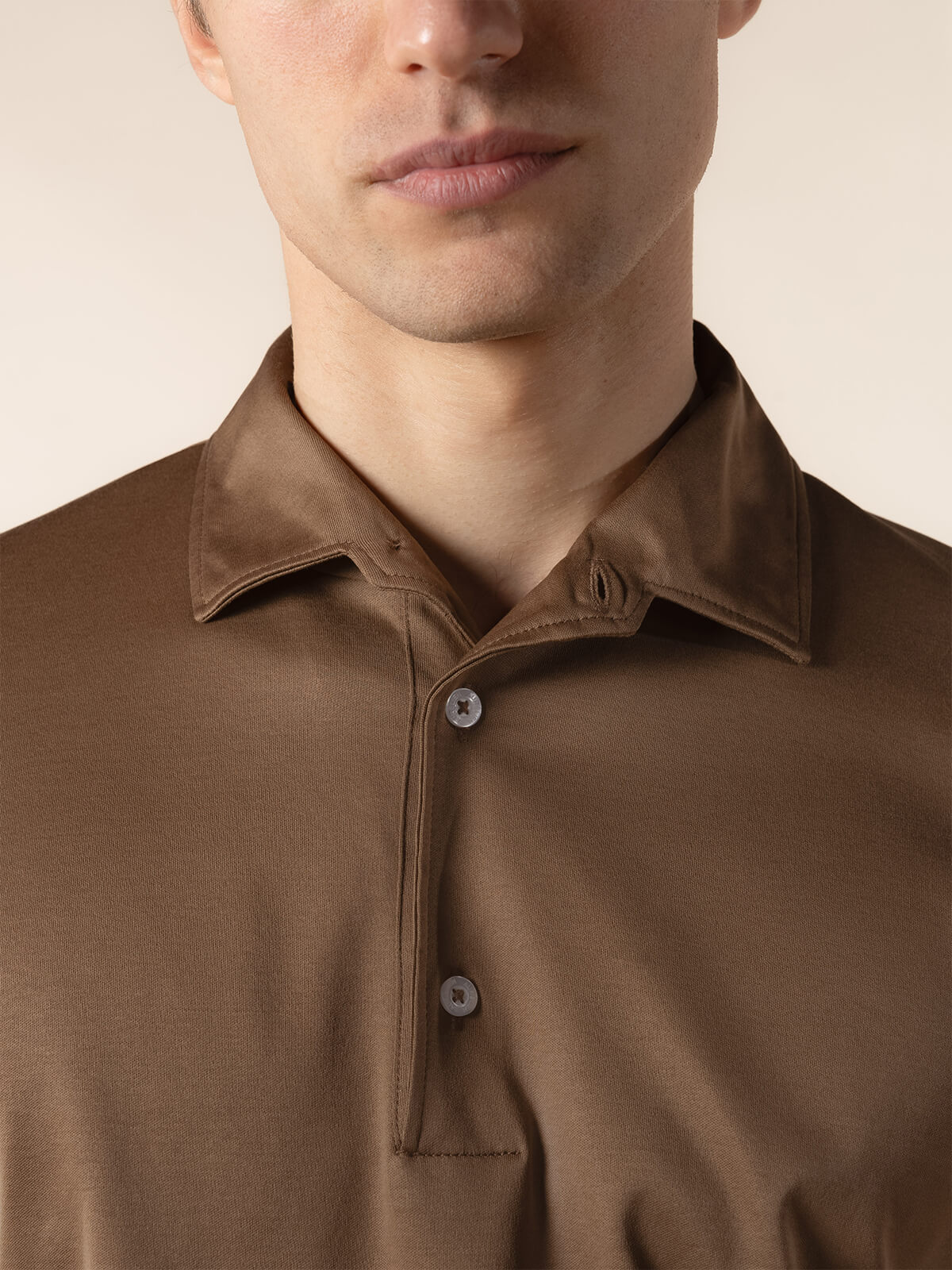 AUR1 Polo Golden Brown