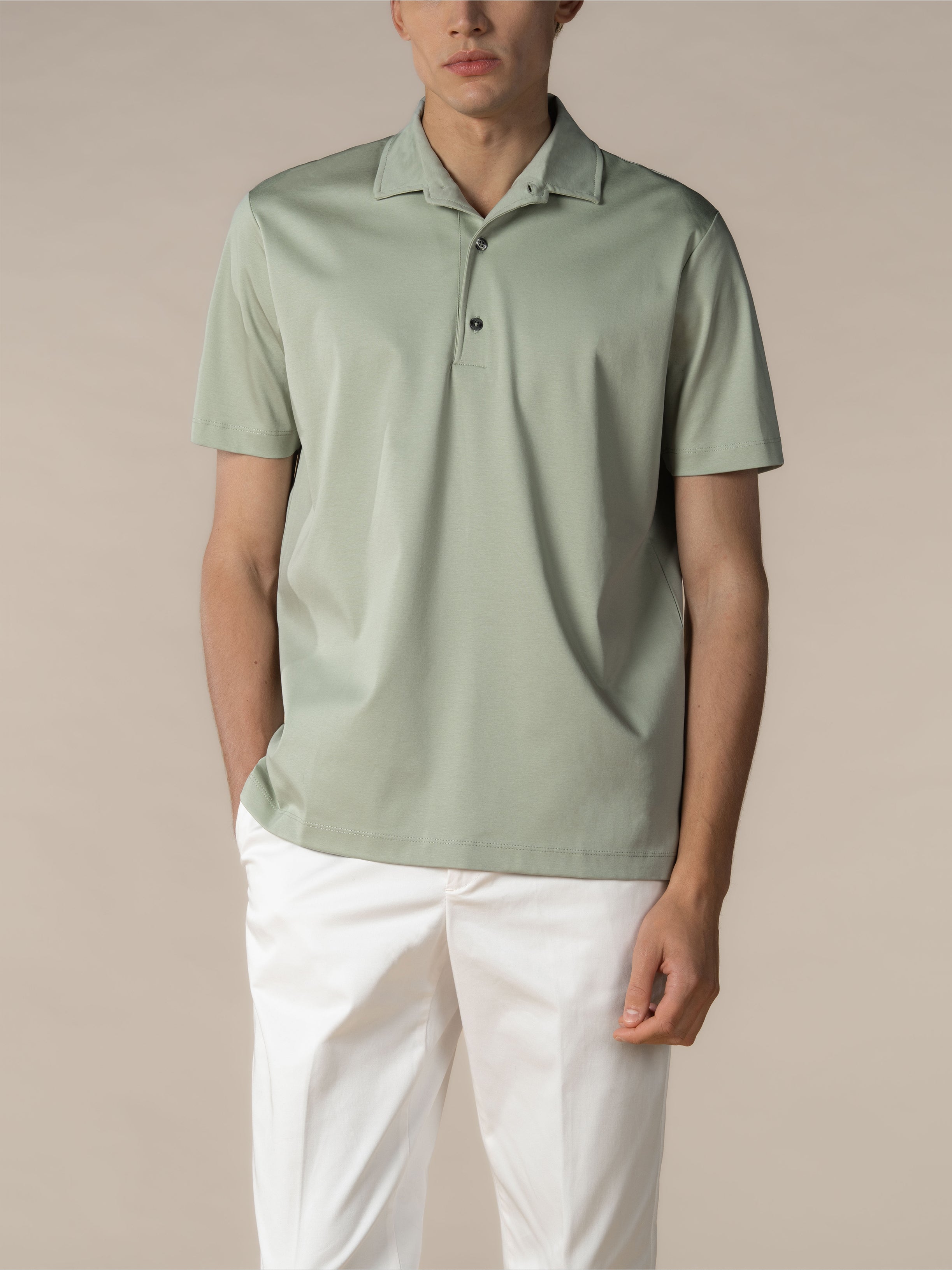 AUR1 Polo Light Green