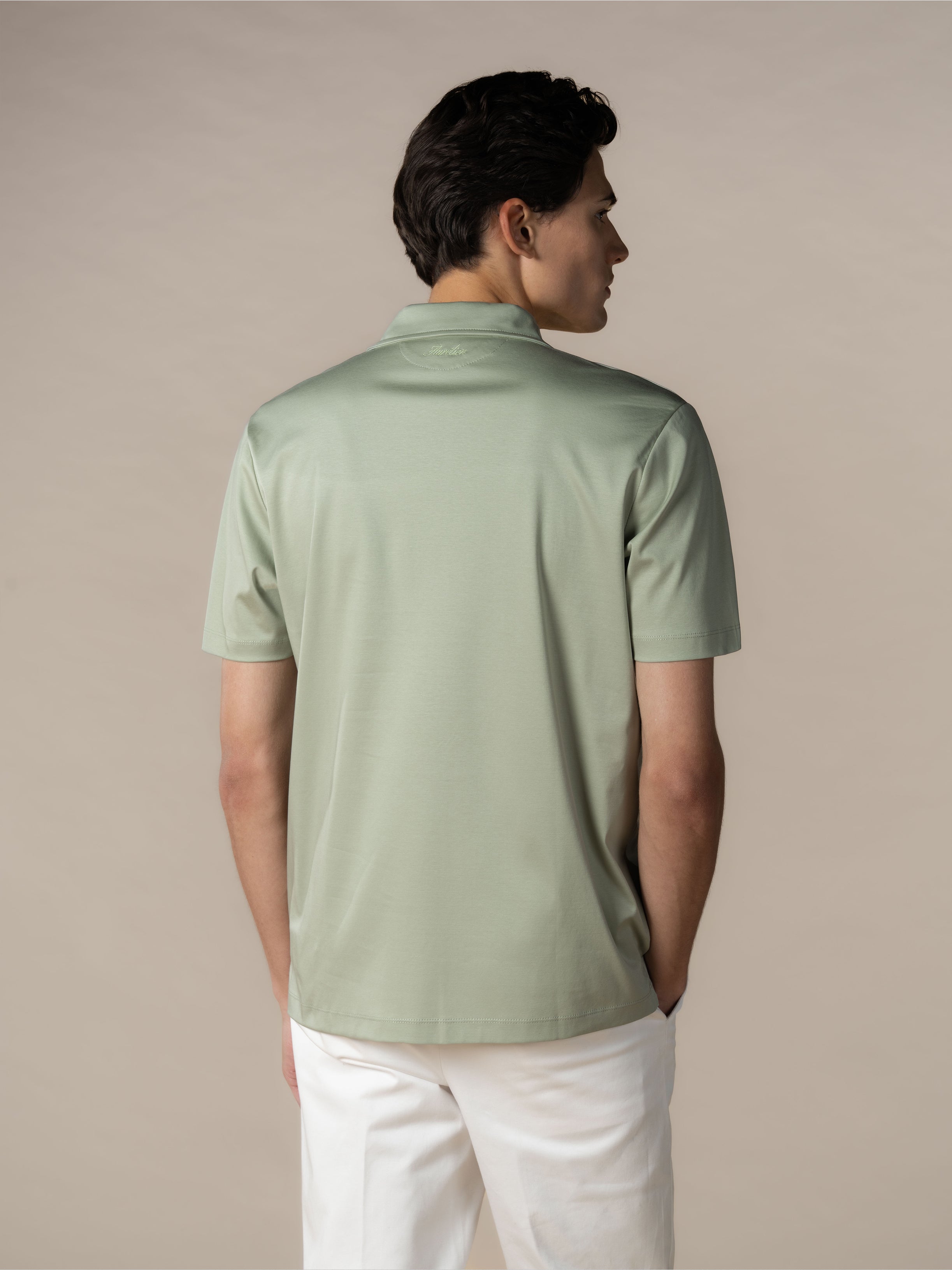 AUR1 Polo Light Green
