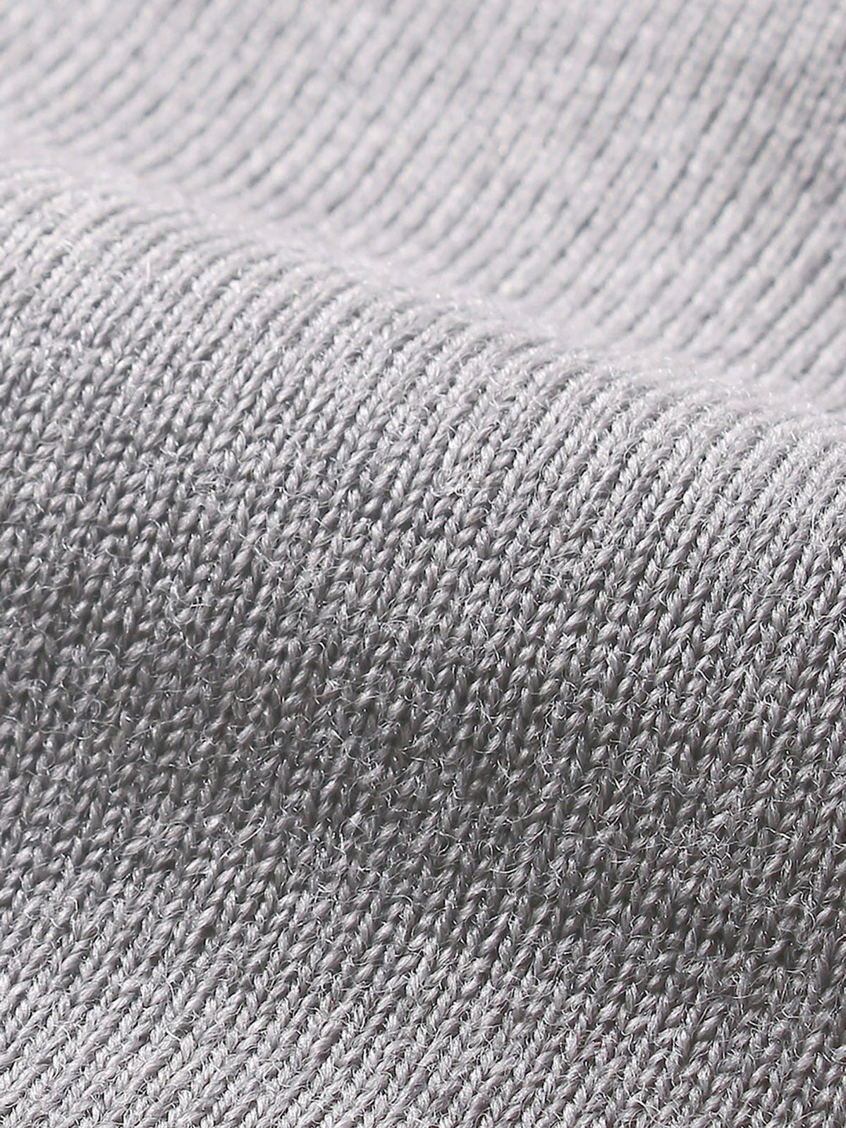 Extrafine Merino Crew Neck Sweater Light Grey Aurelien