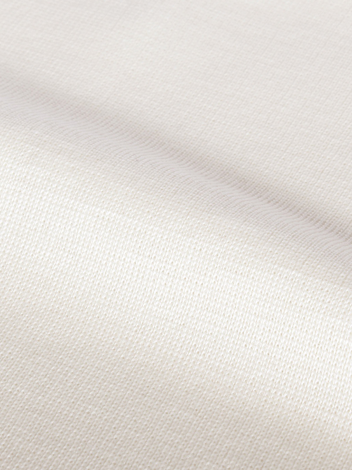 Extrafine Merino Knitted Shirt Ivory Aurelien