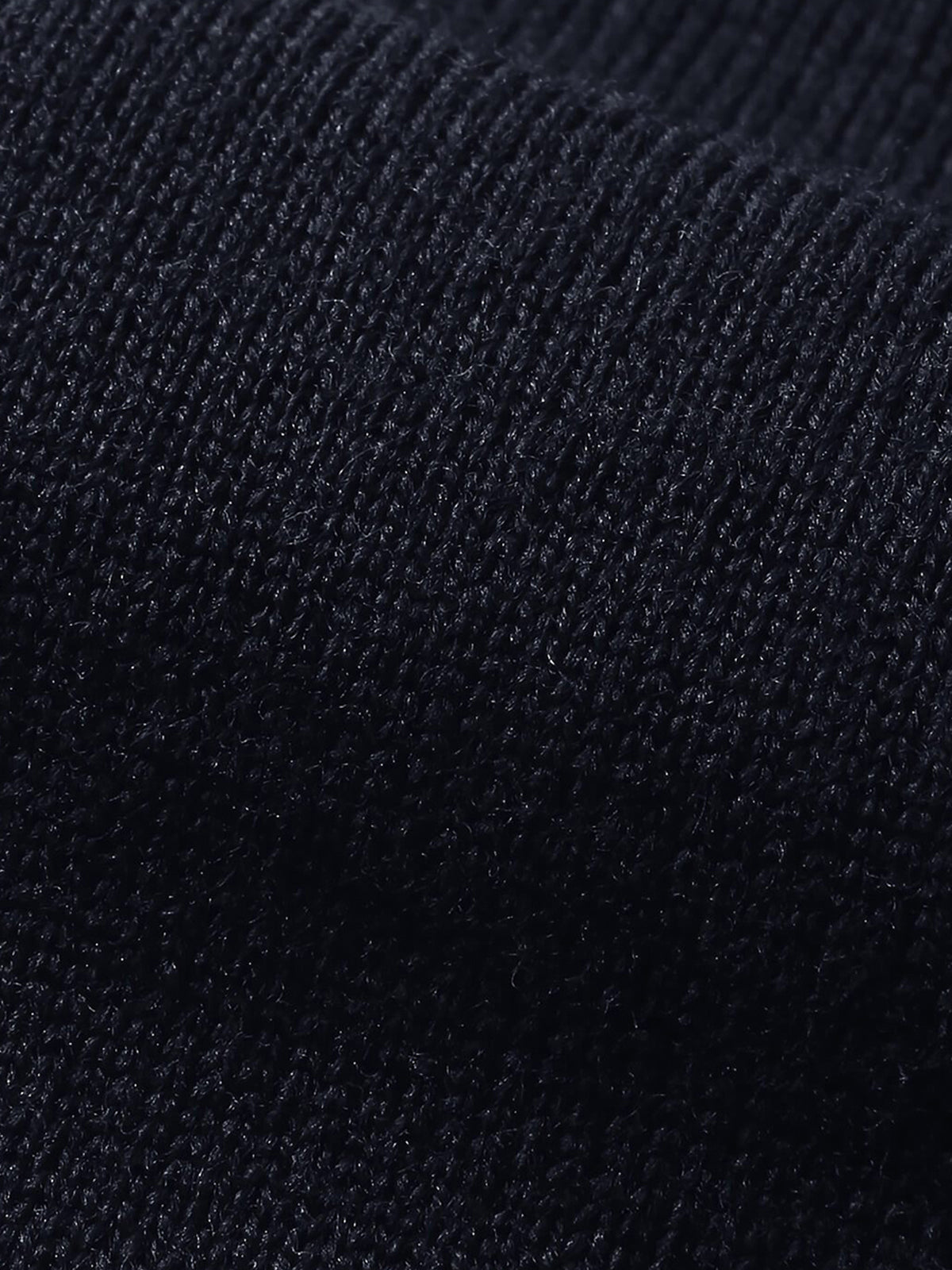 Extrafine Merino Mockneck Navy