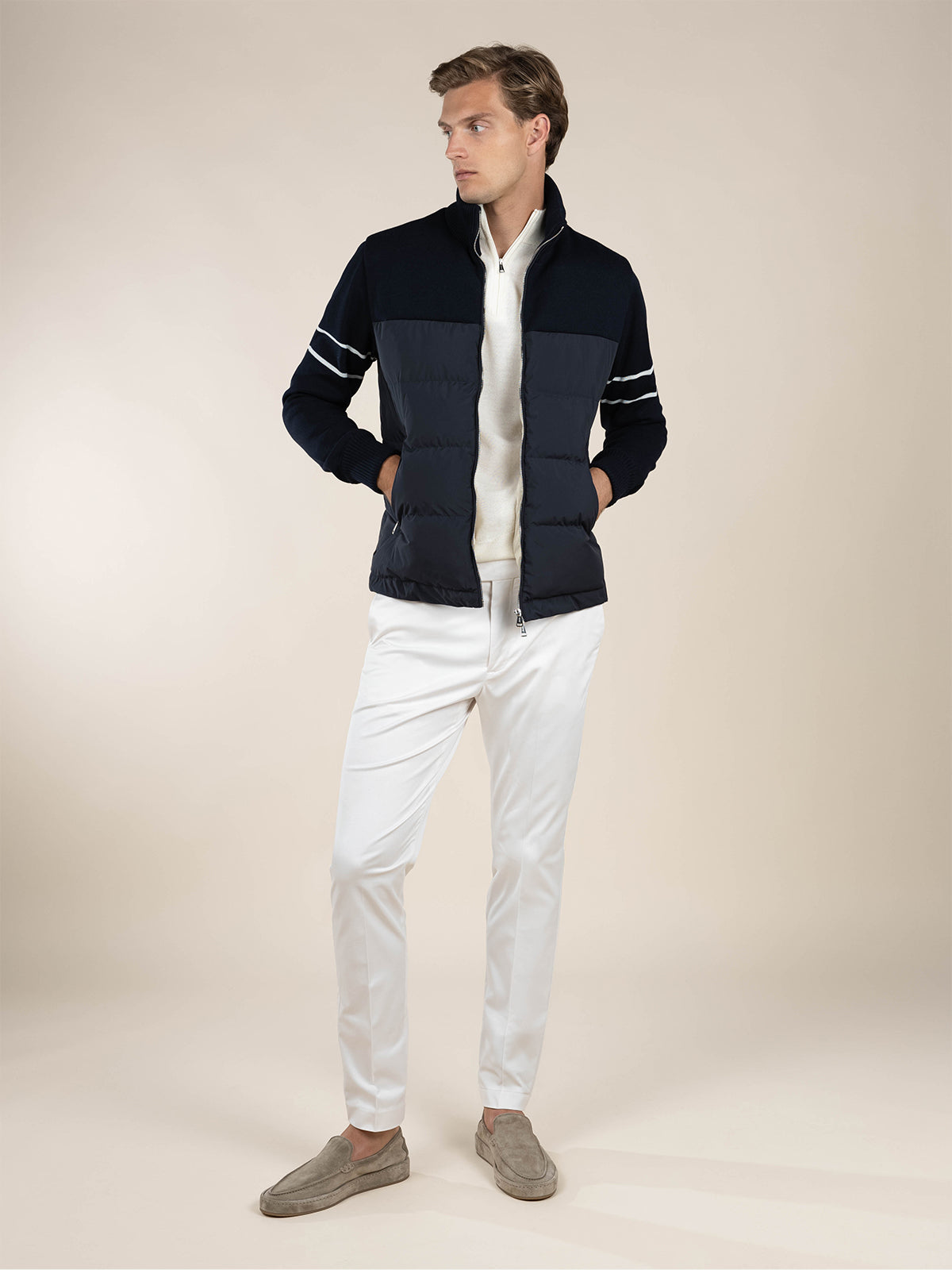 Navy Frost Jacket
