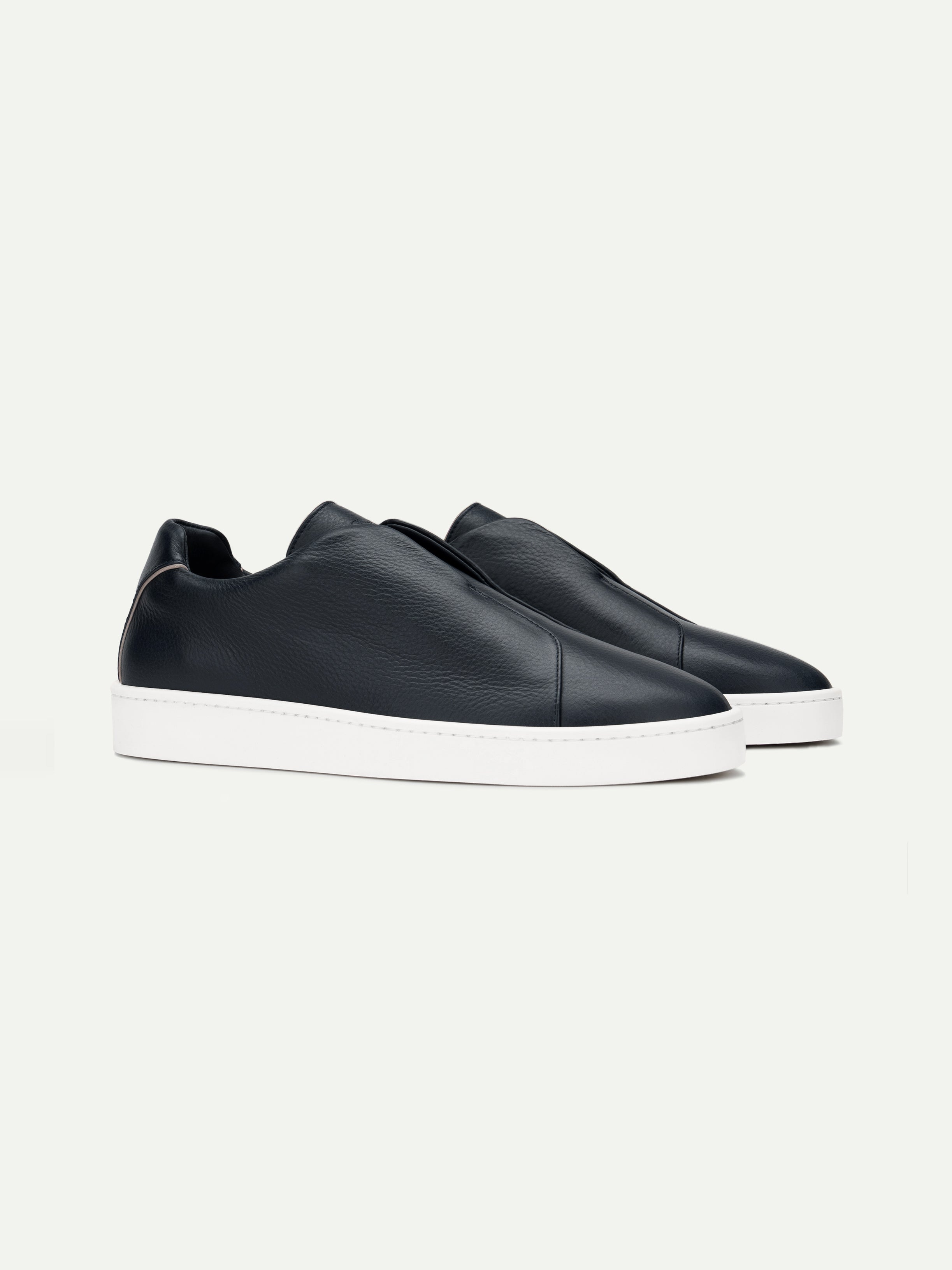 Dark Navy Grain AUR3 Sneaker