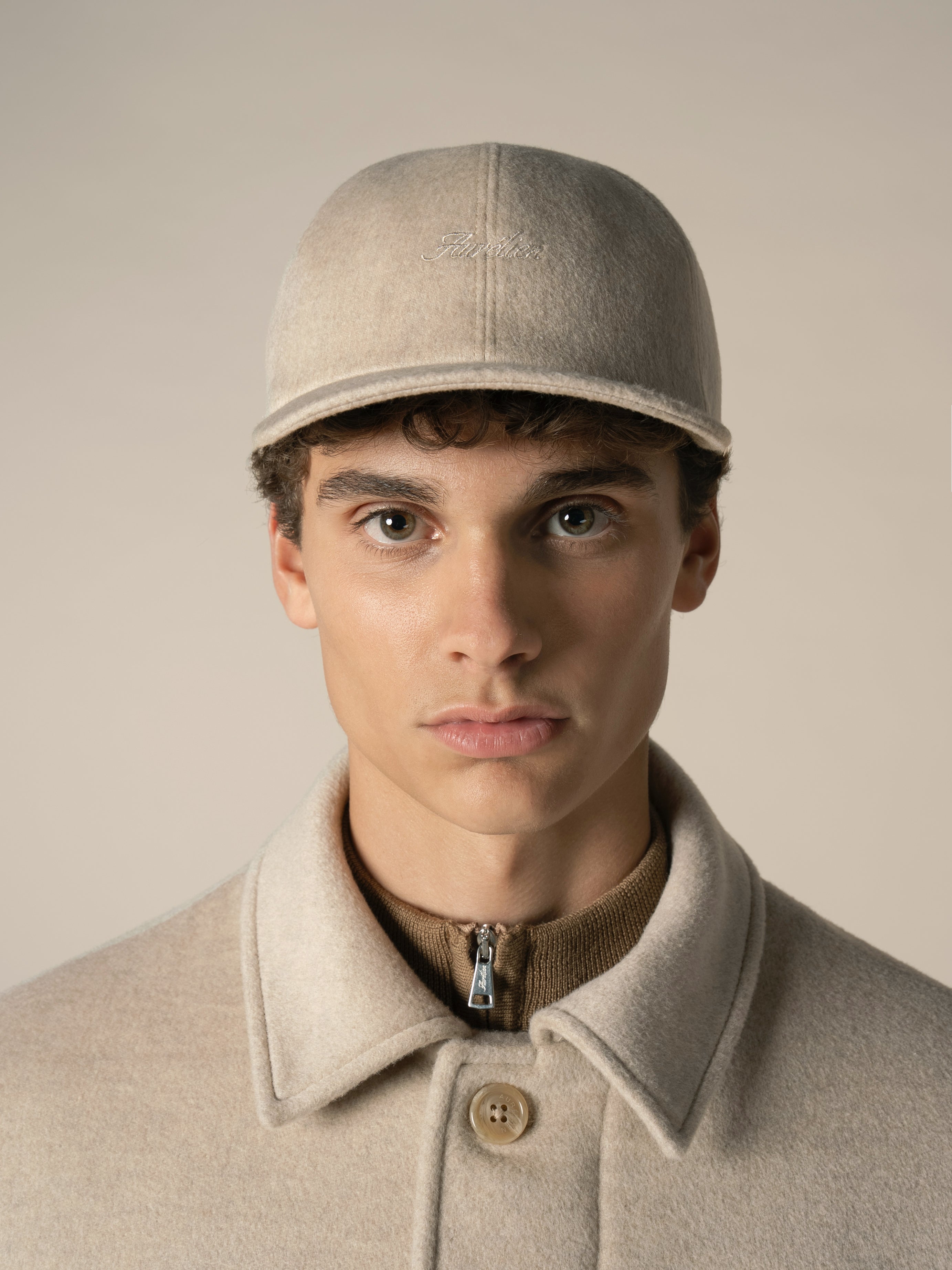 Light Beige Baseball Cap