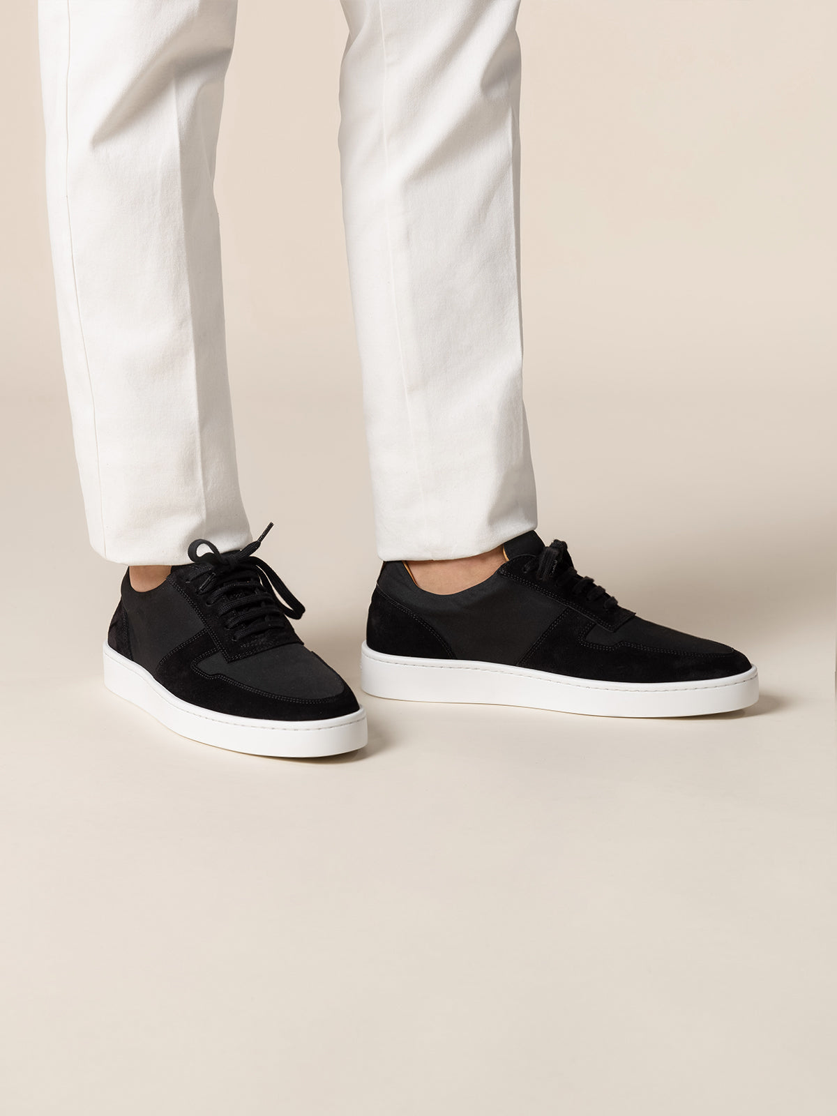 Black Technical Bayside Sneaker