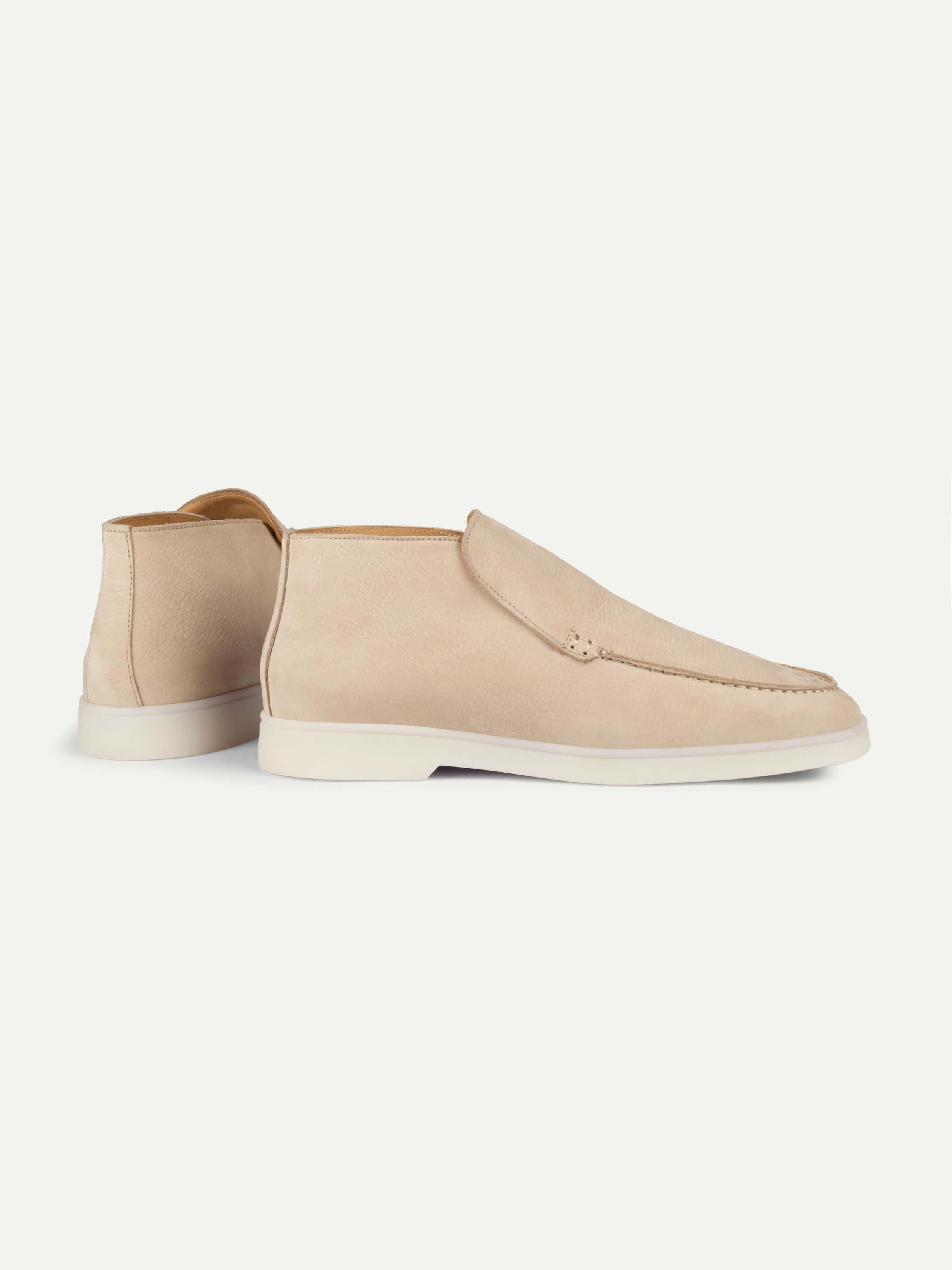 Light Beige Nubuck Winter City Loafer