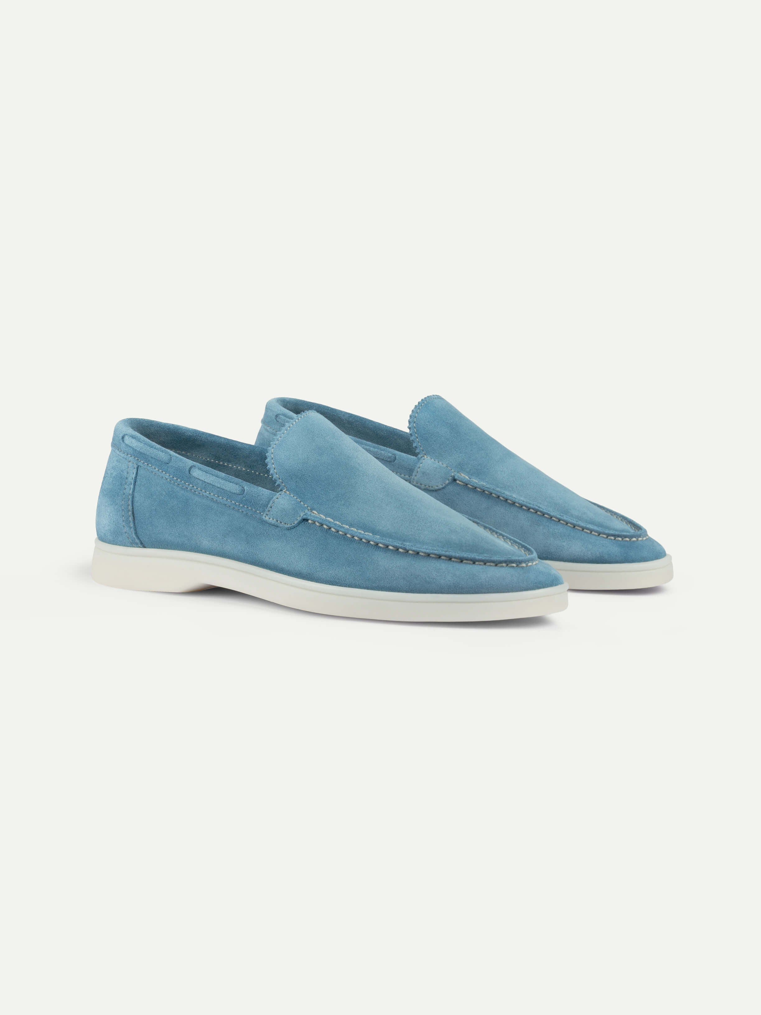 Lady Aegean Blue Yacht Loafers