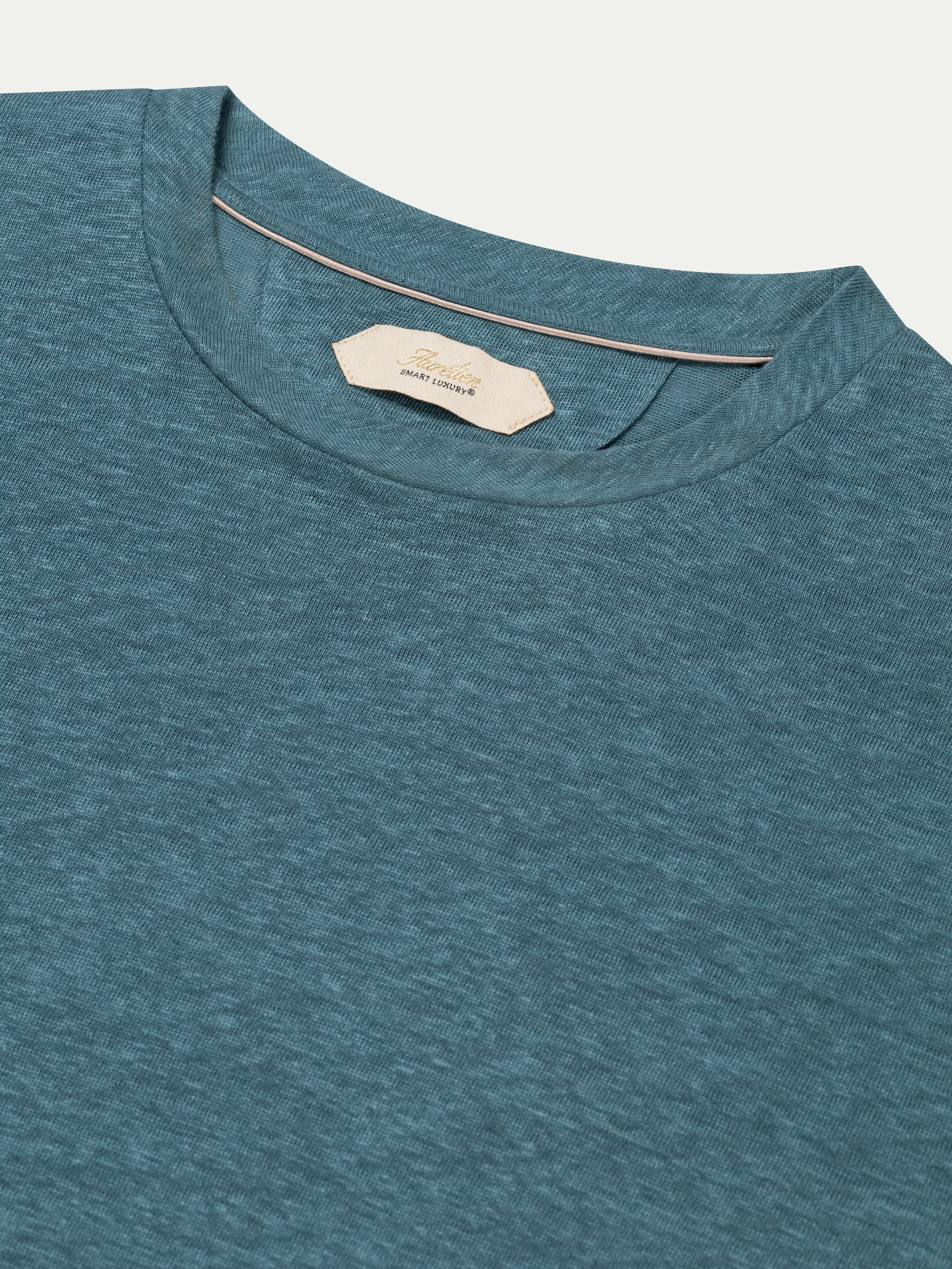 Sea Green Linen City T-shirt