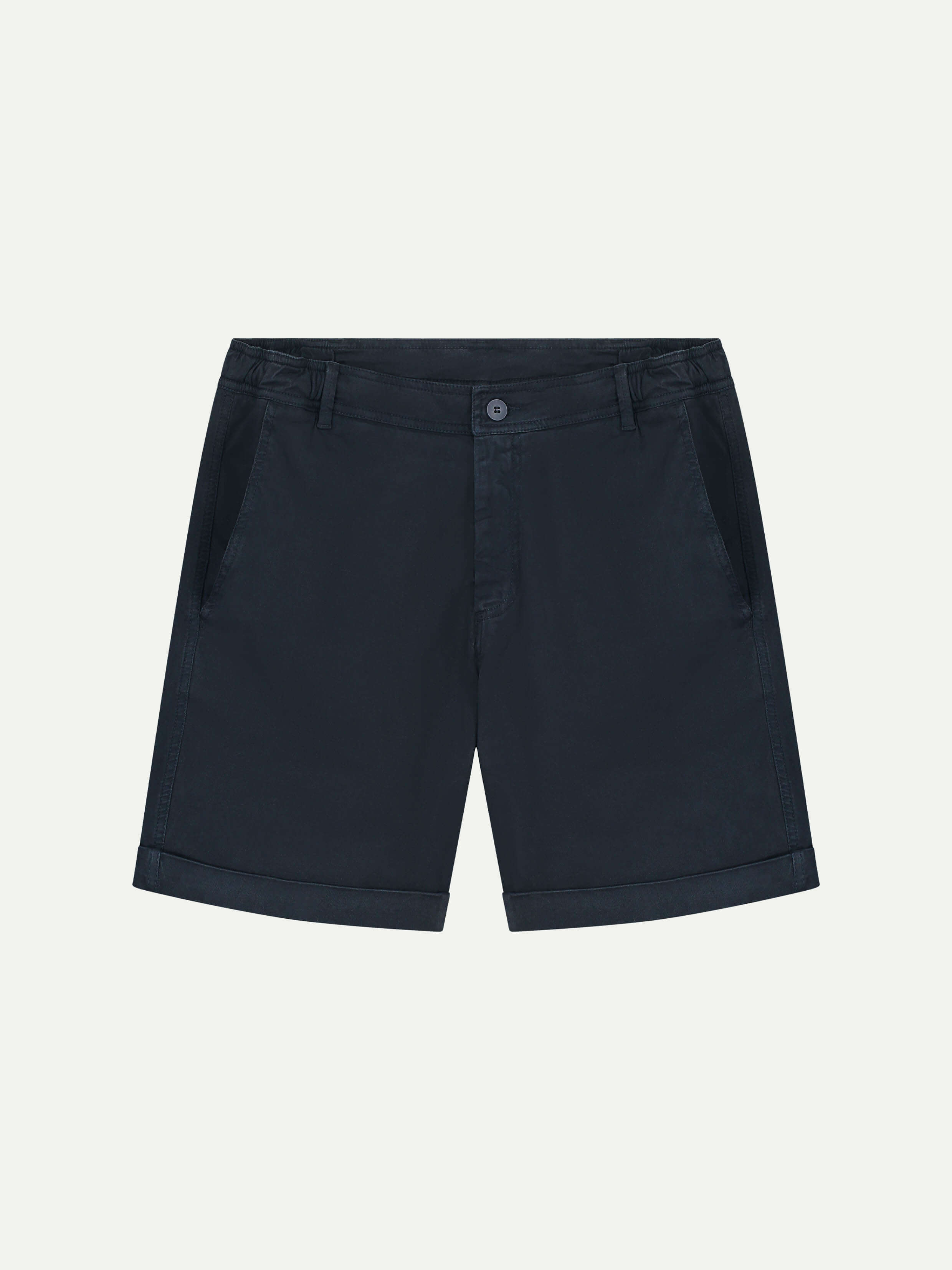 Navy Cotton Seaside Shorts