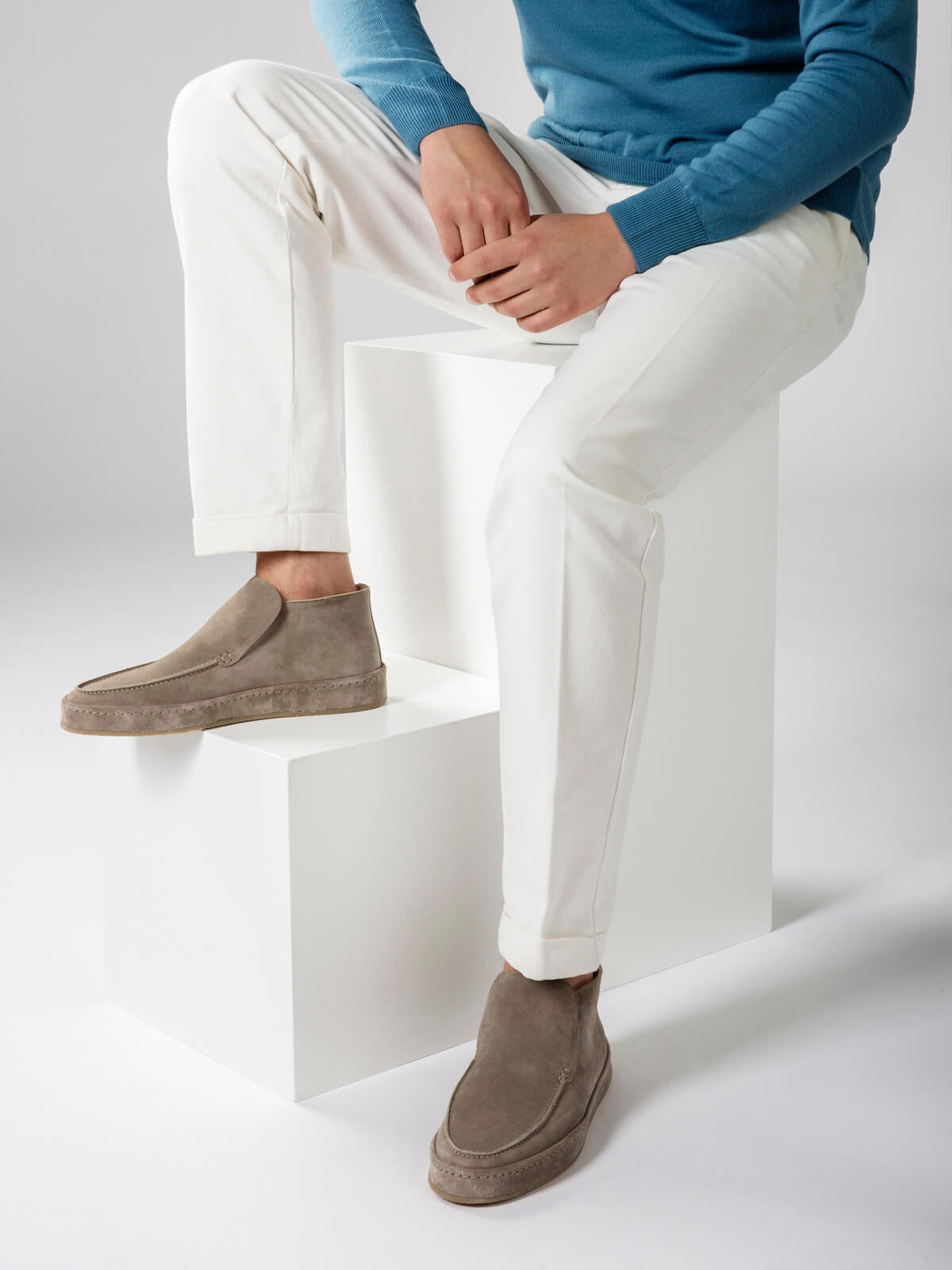 Light Grey Voyager City Loafer