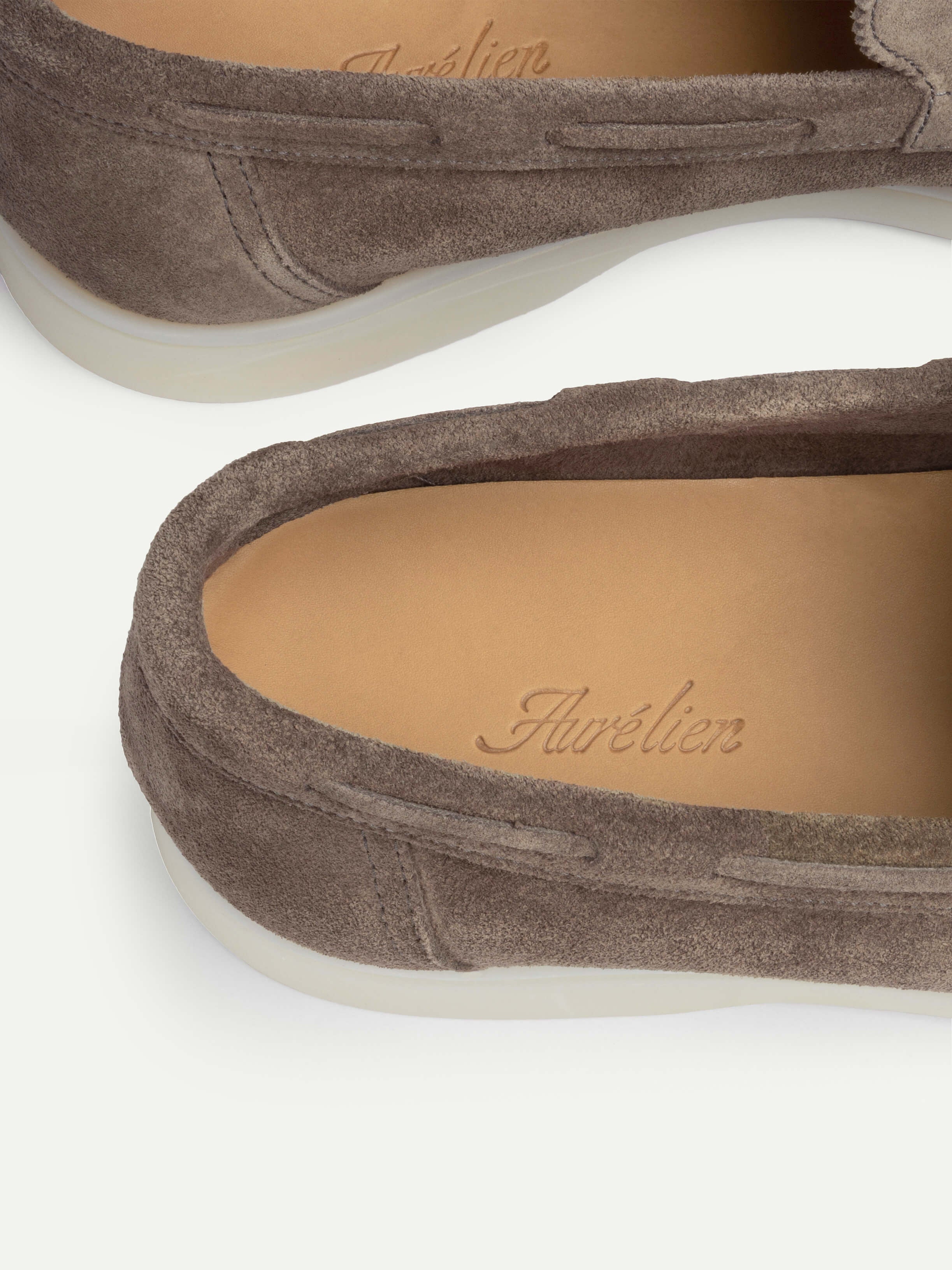 Ash Grey Yacht Loafers