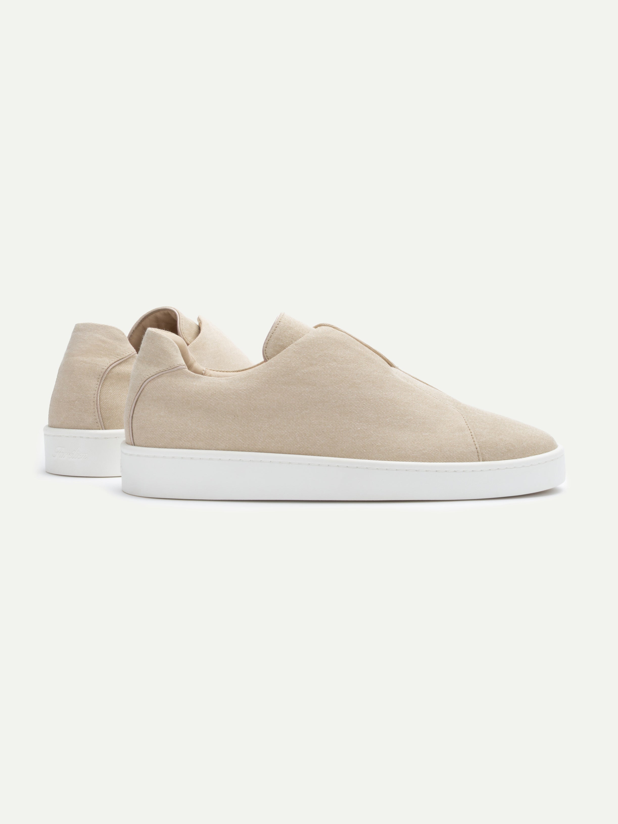 Light Beige Denim AUR3 Sneaker