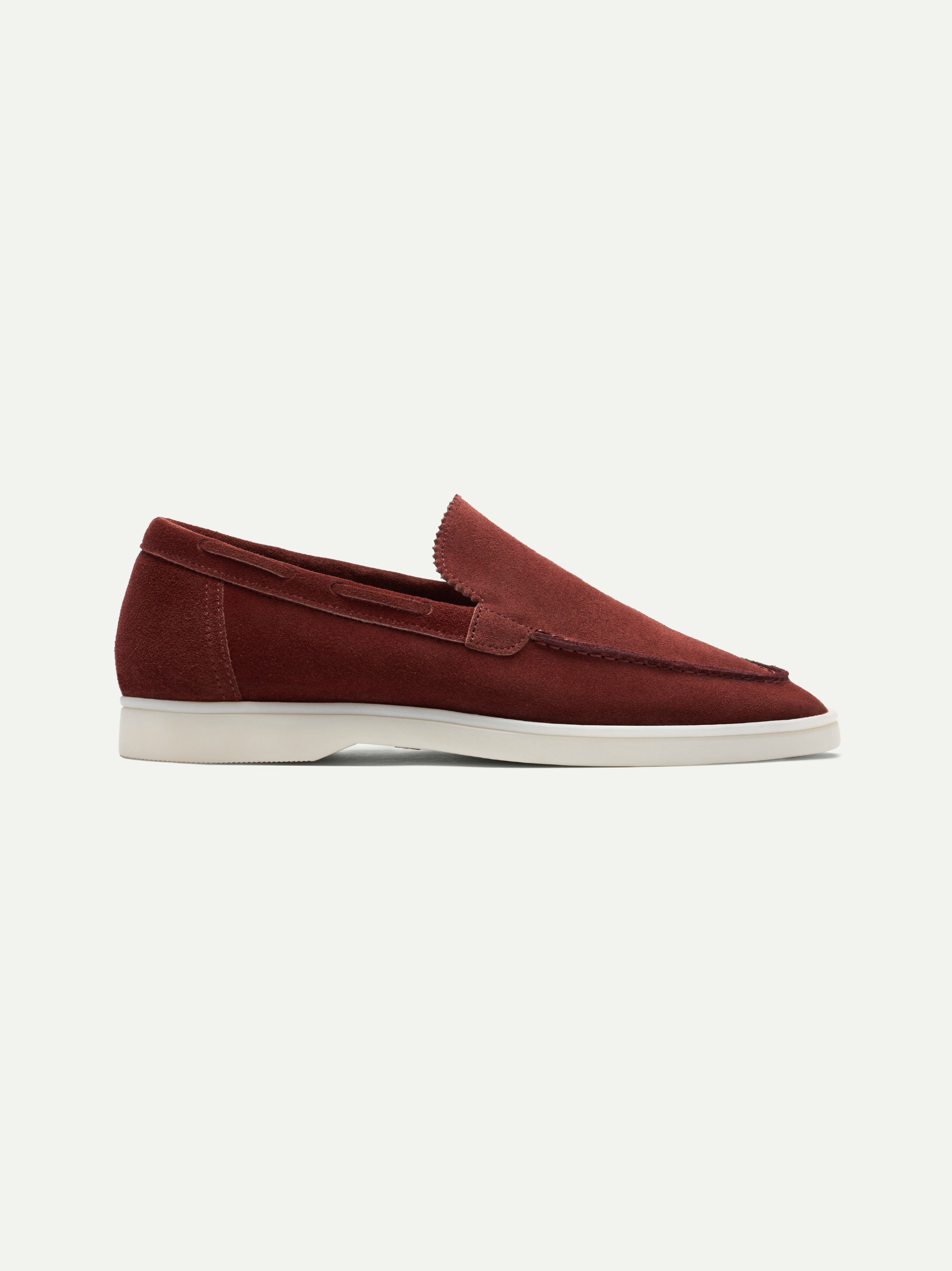 Lady Maroon Yacht Loafers