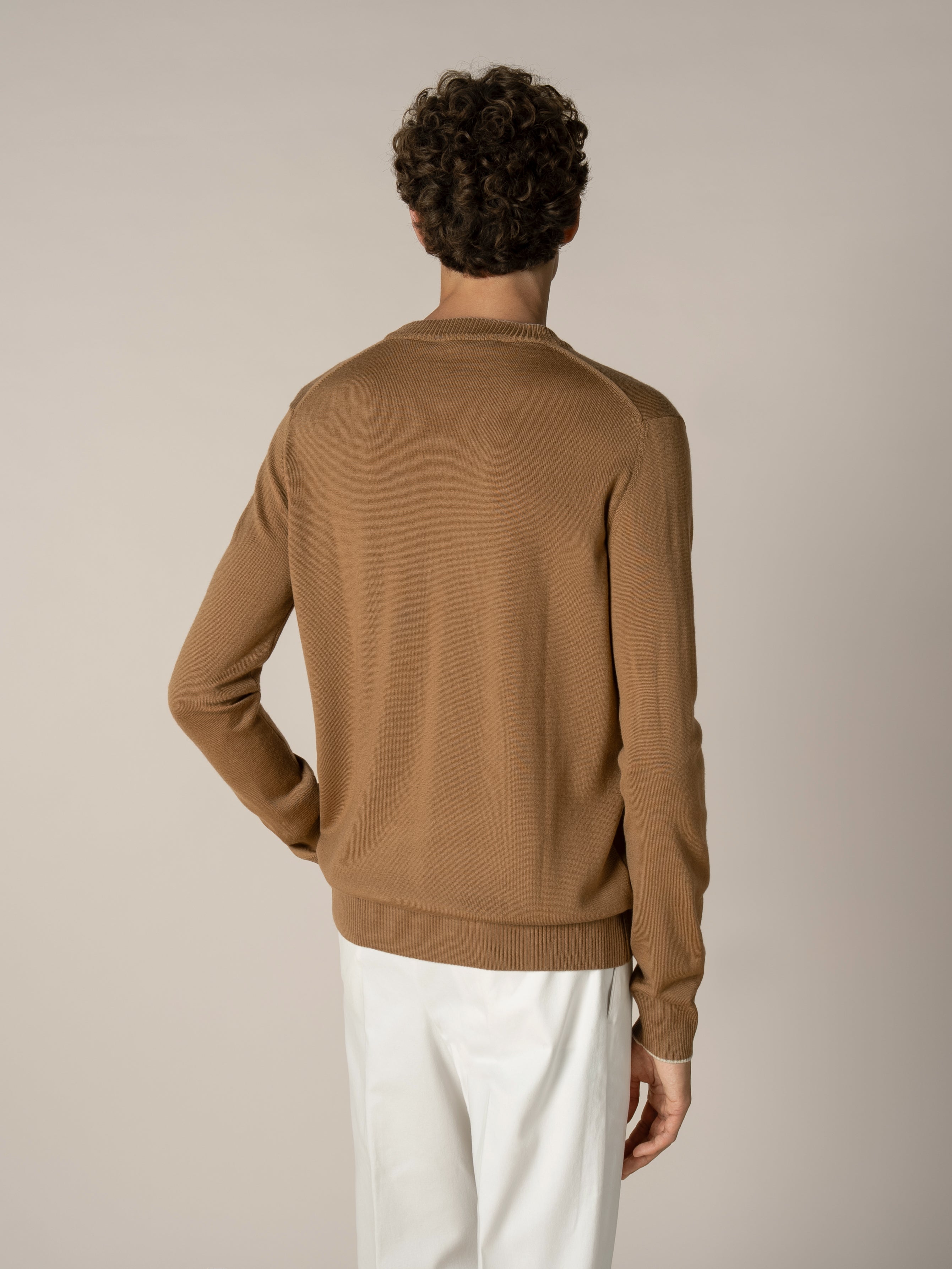 Caramel Two Tone City Crew