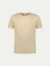 Beige Linen City T-shirt