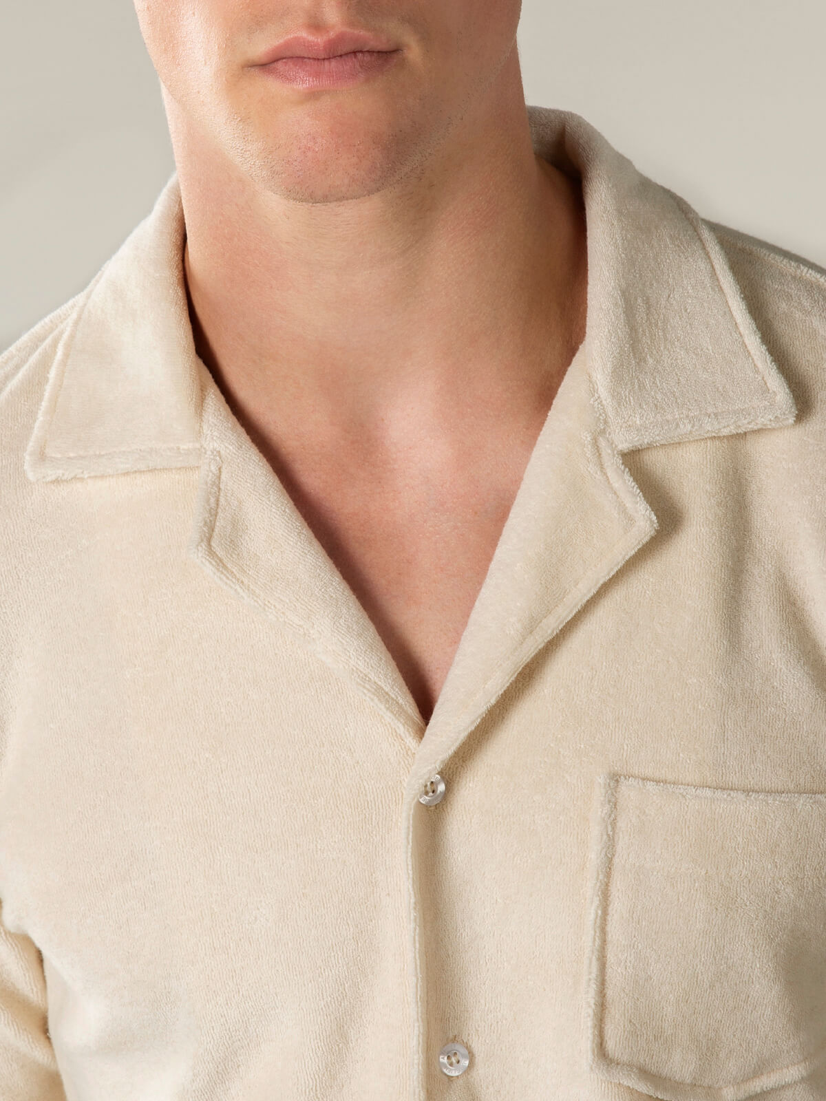 Shell Terry Towelling Resort Shirt