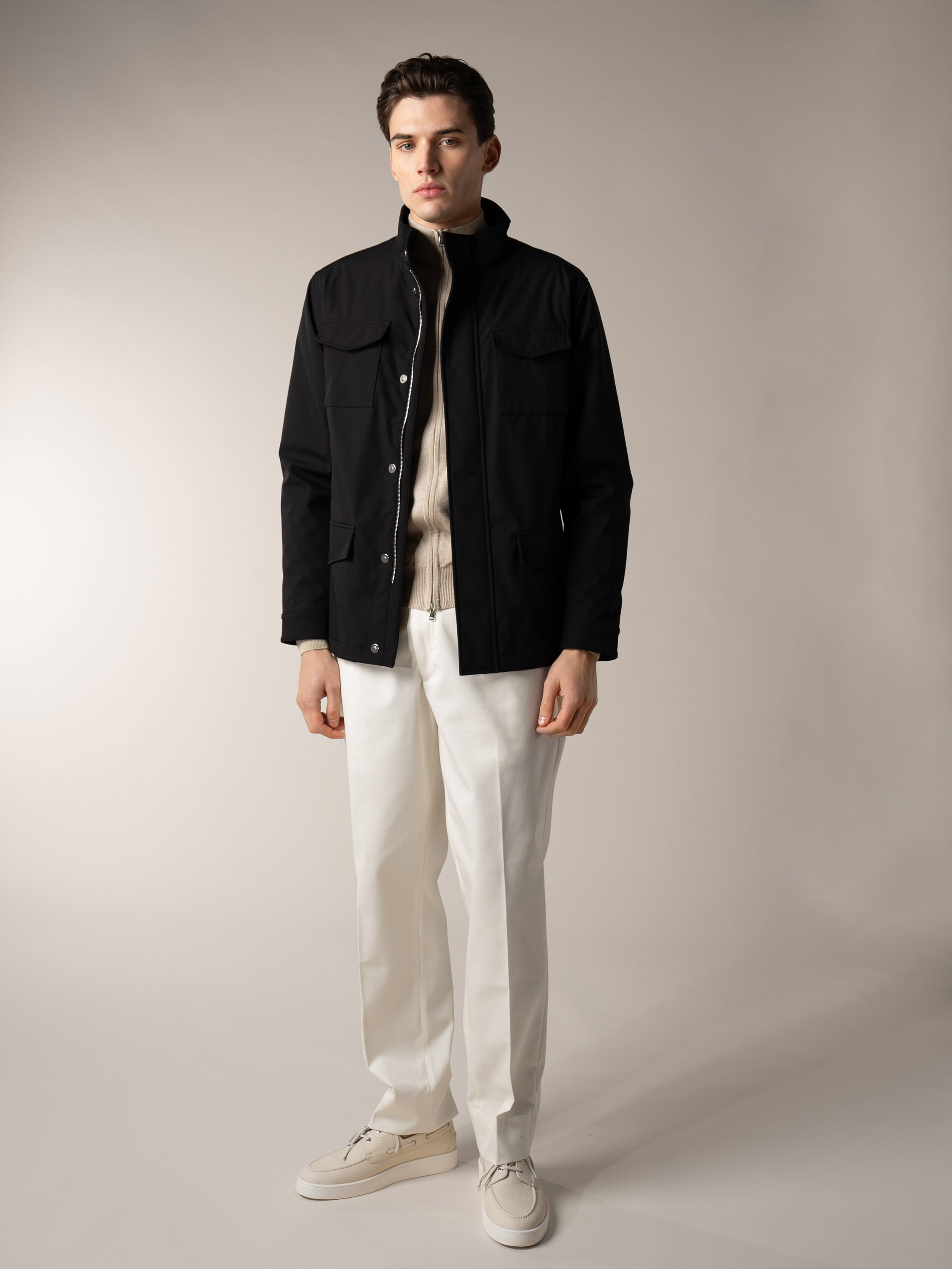 Black Magnetic Field Jacket