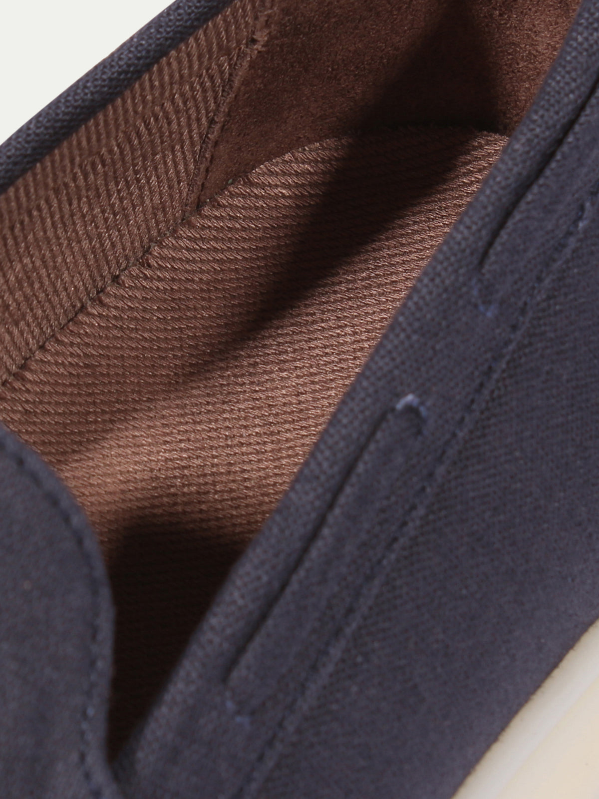 Navy Linen Yacht Loafers Aurelien