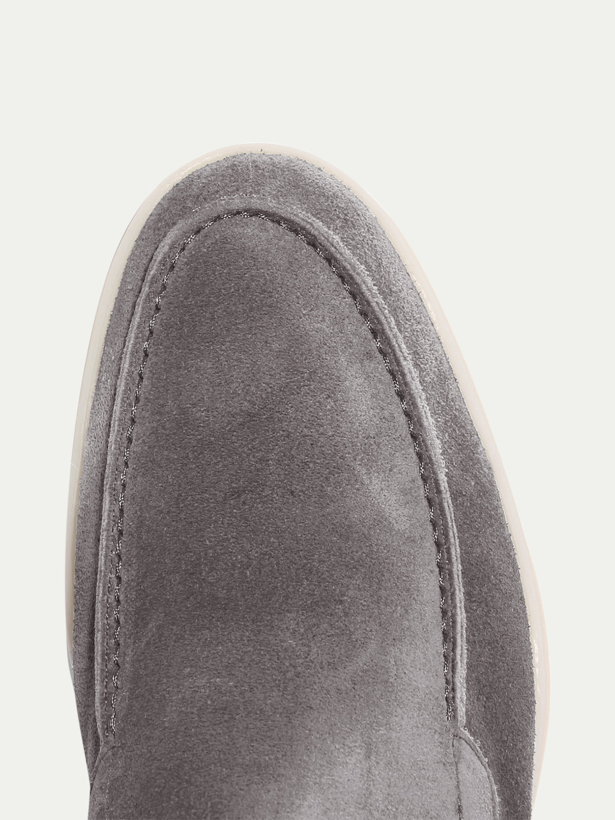Grey Yacht Loafers Aurelien