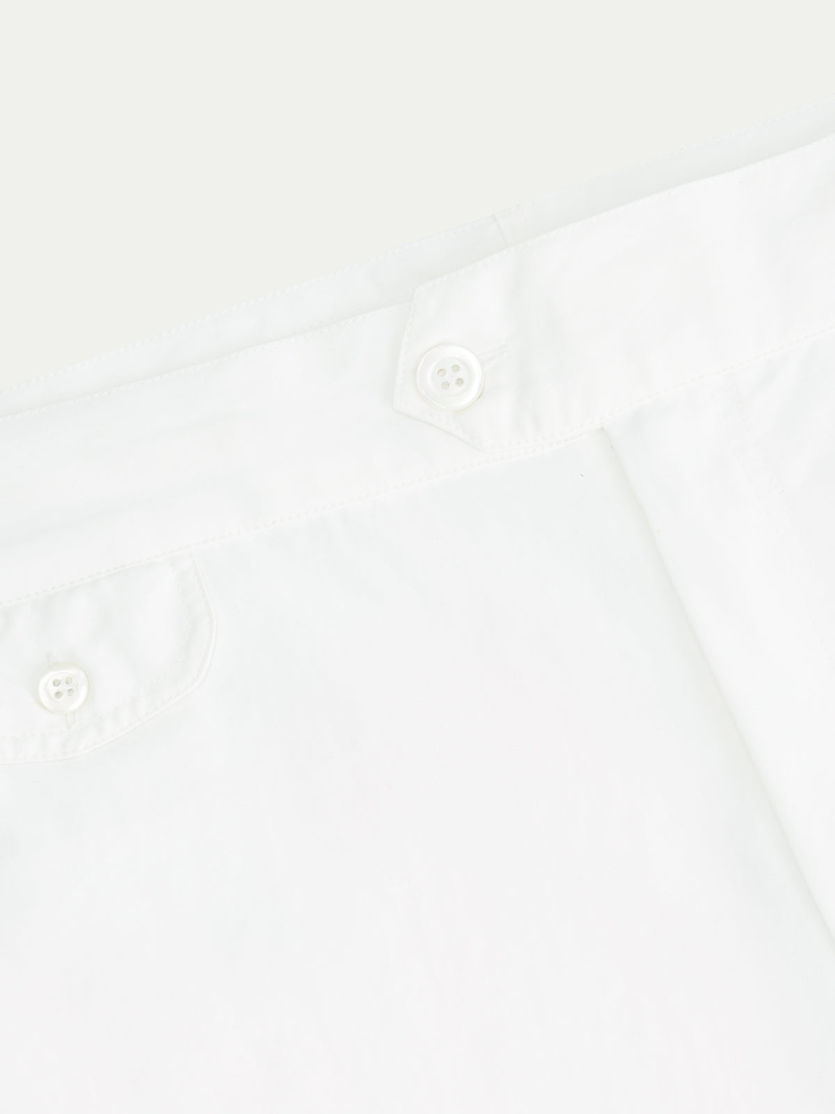 White Beachside Swim Short