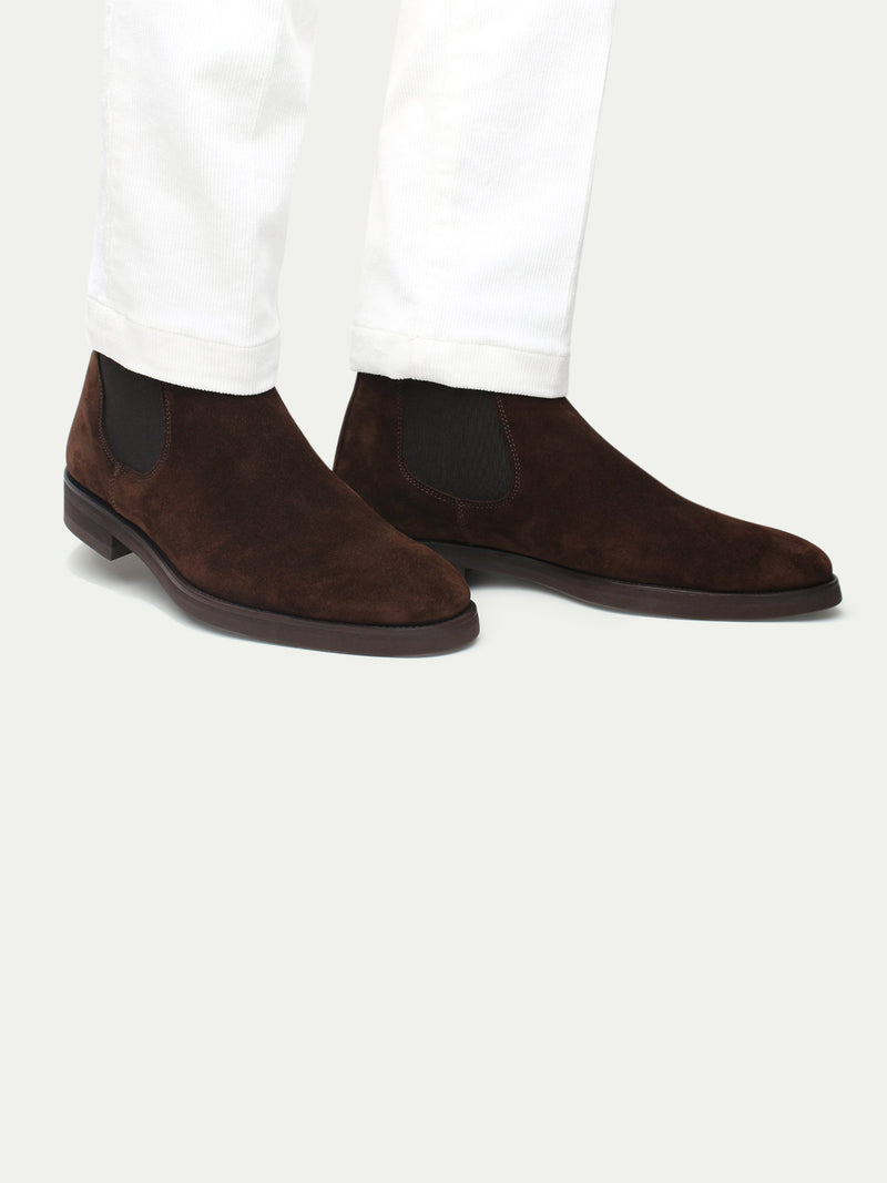 Aurélien  Classic Chelsea Boots Brown