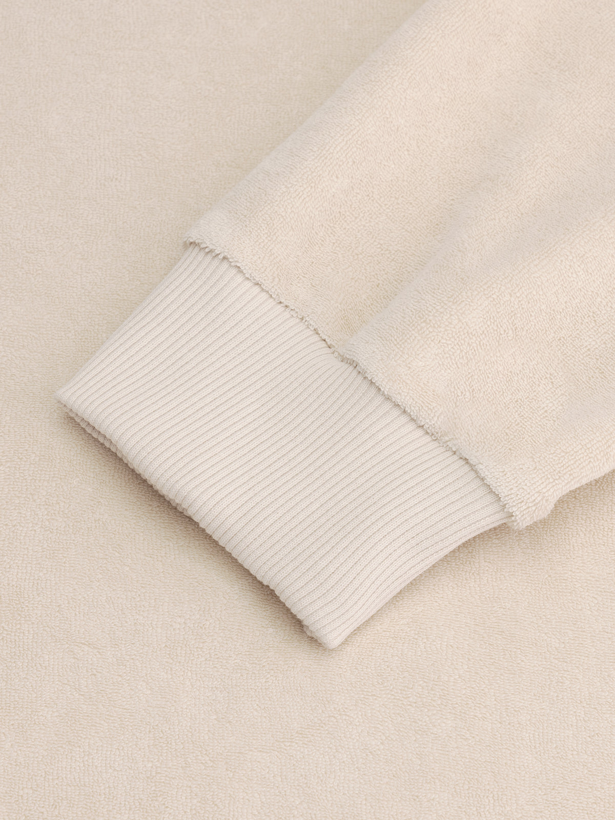 Shell Terry Towelling Leisure Hoodie