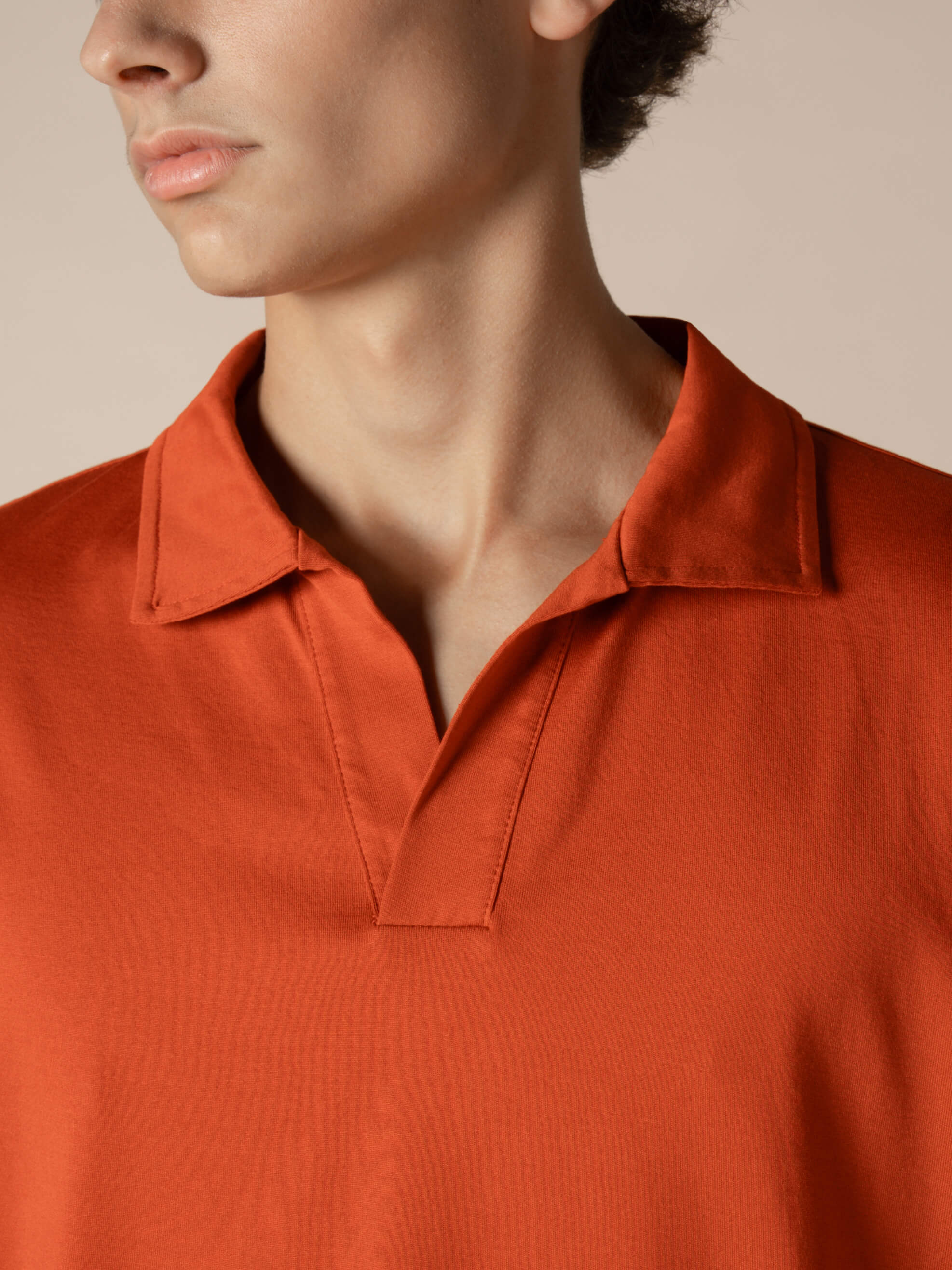 Sienna Buttonless Polo Shirt