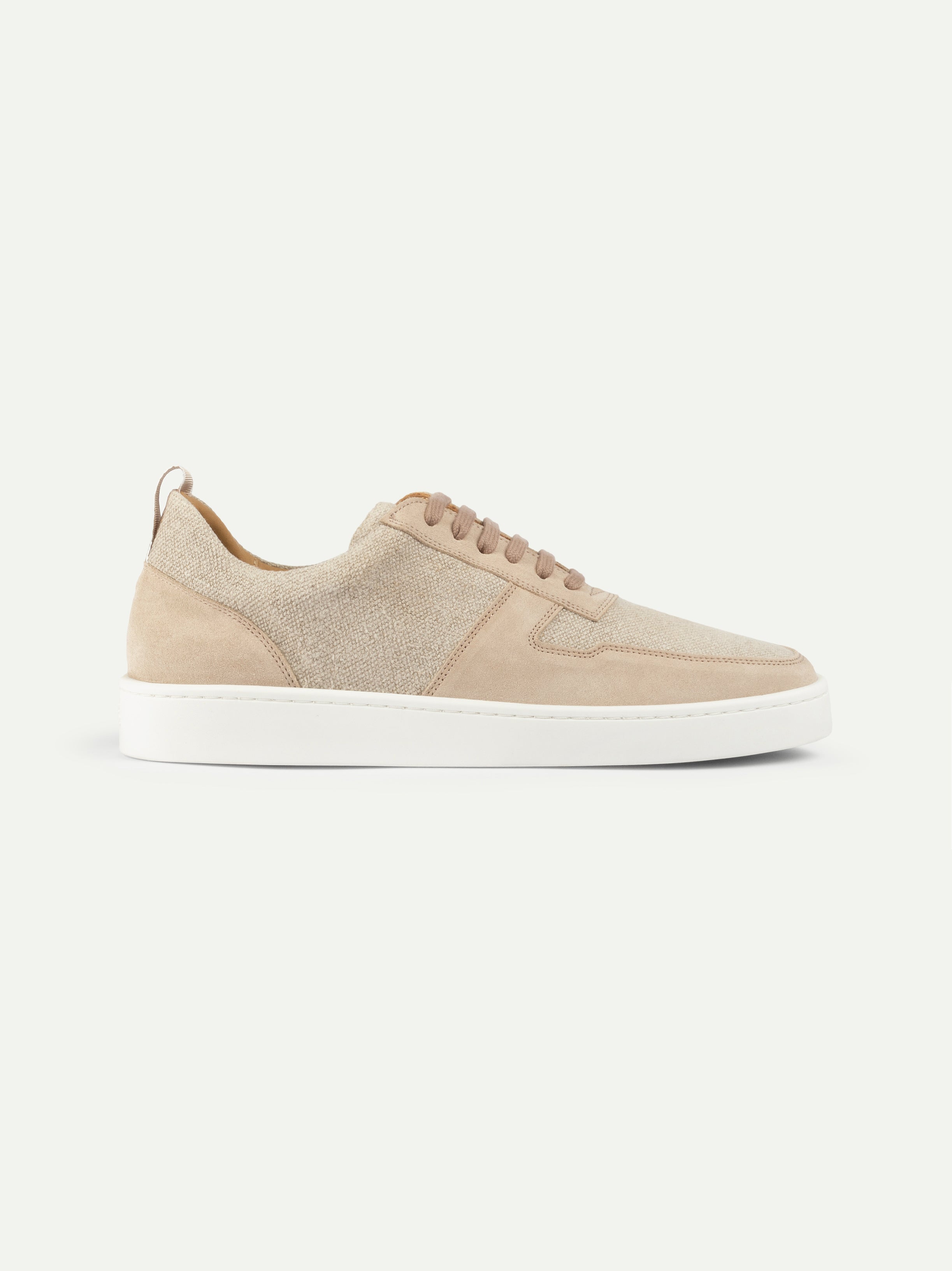 Beige Linen Bayside Sneaker