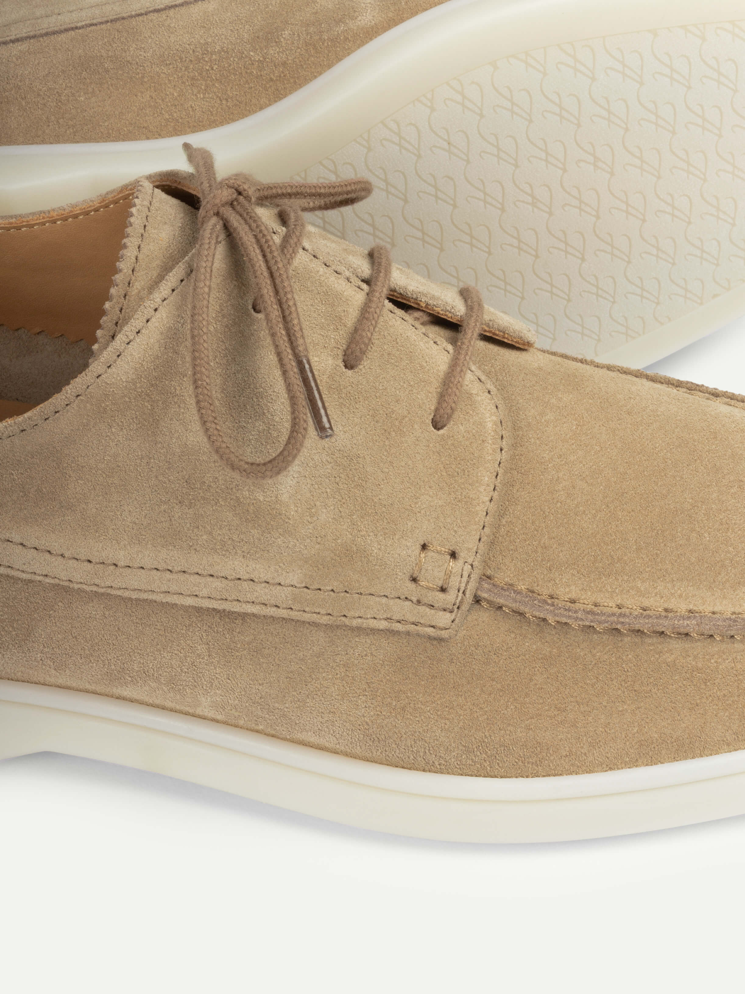 Dark Taupe Boat Loafers