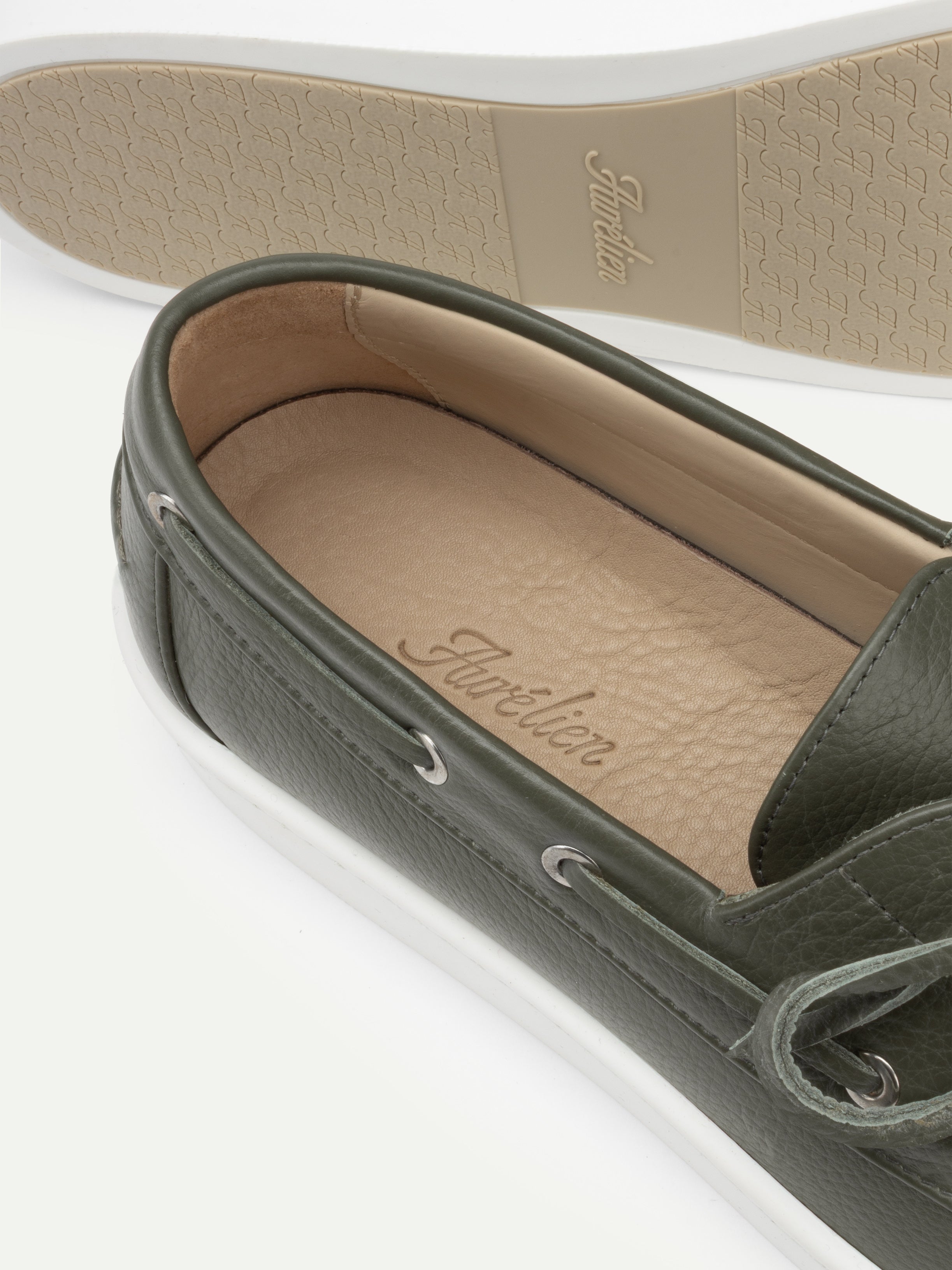 Classic Green Boat Sneaker