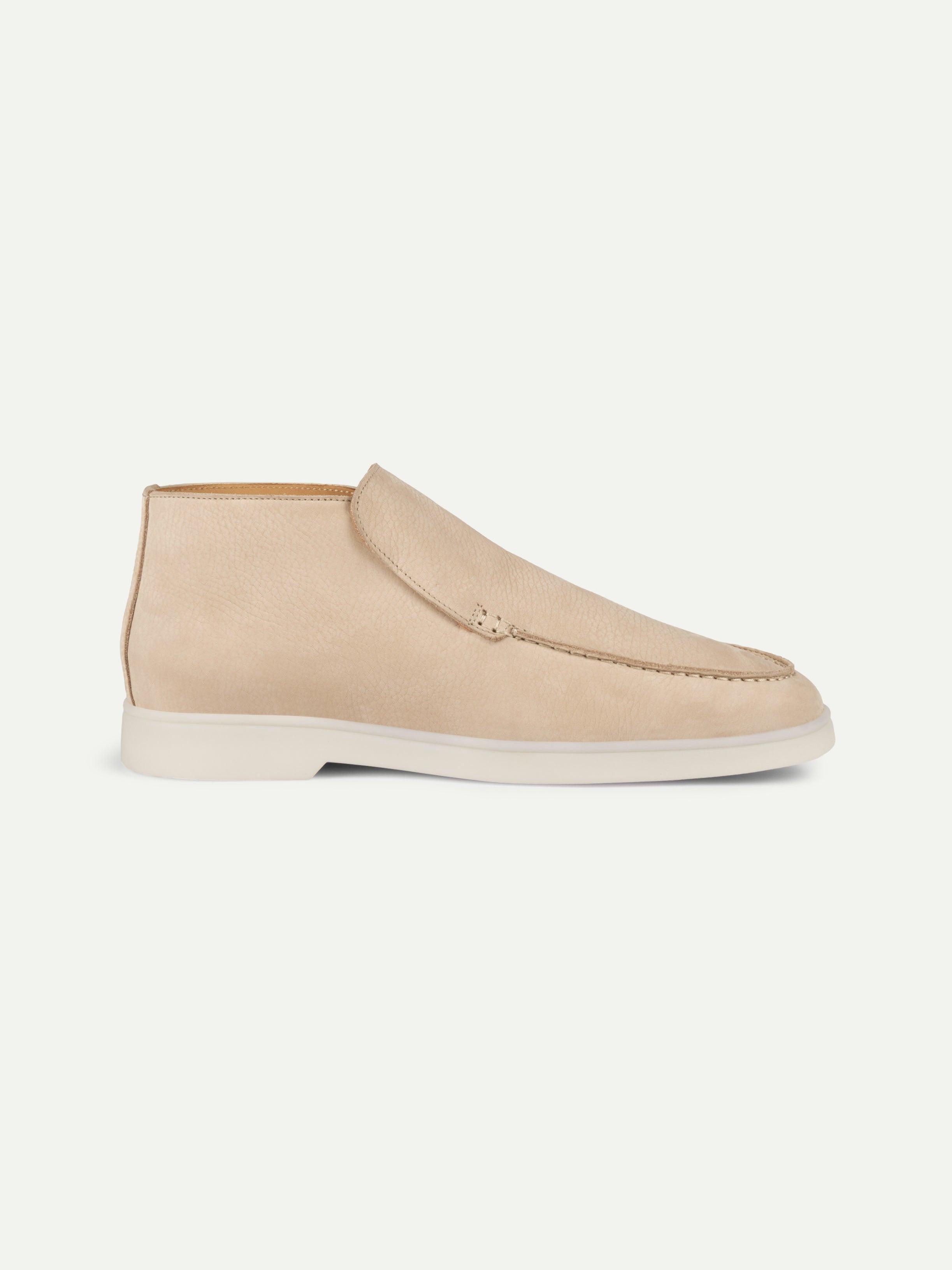 Light Beige Nubuck Winter City Loafer