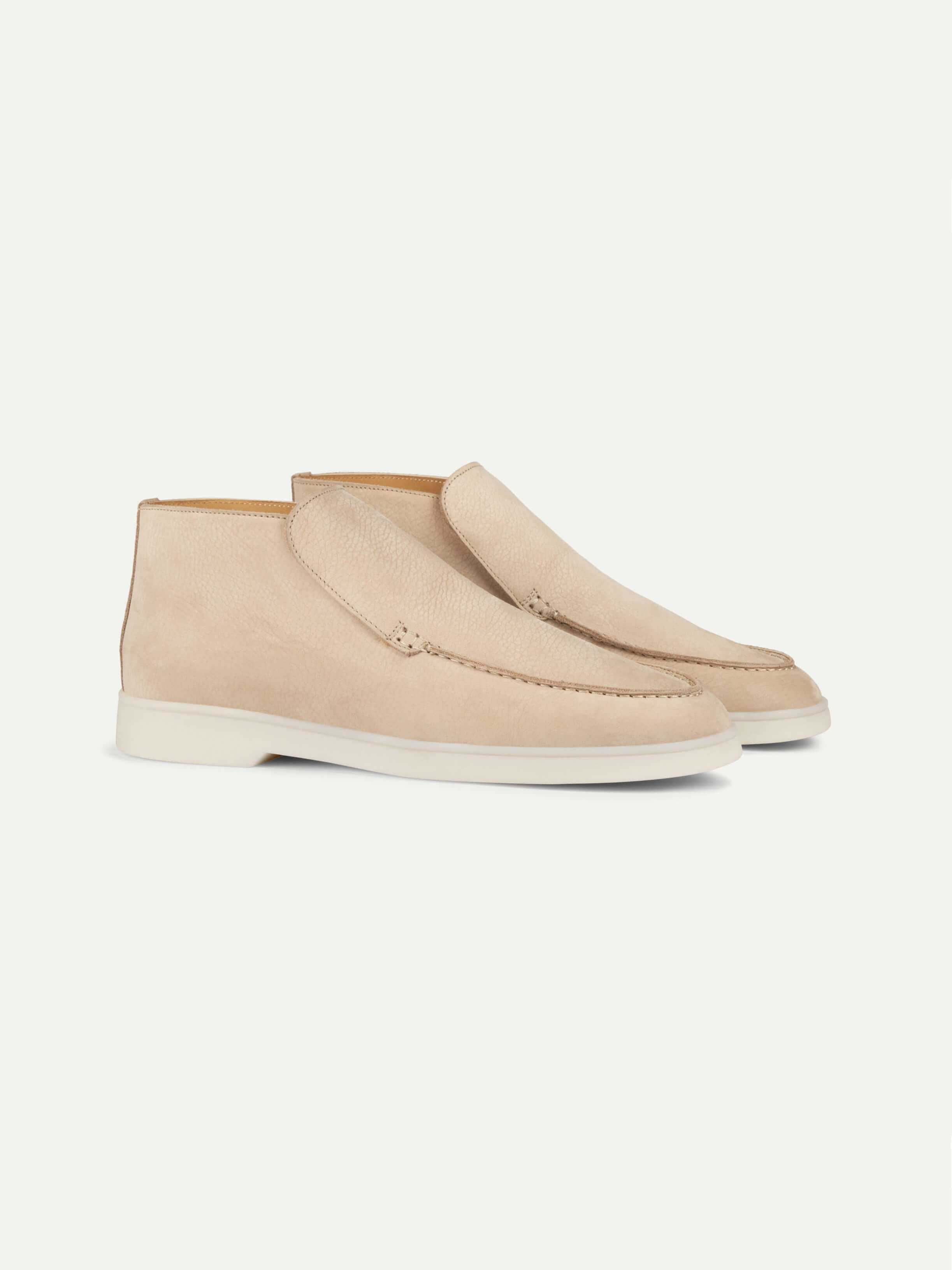 Light Beige Nubuck Winter City Loafer