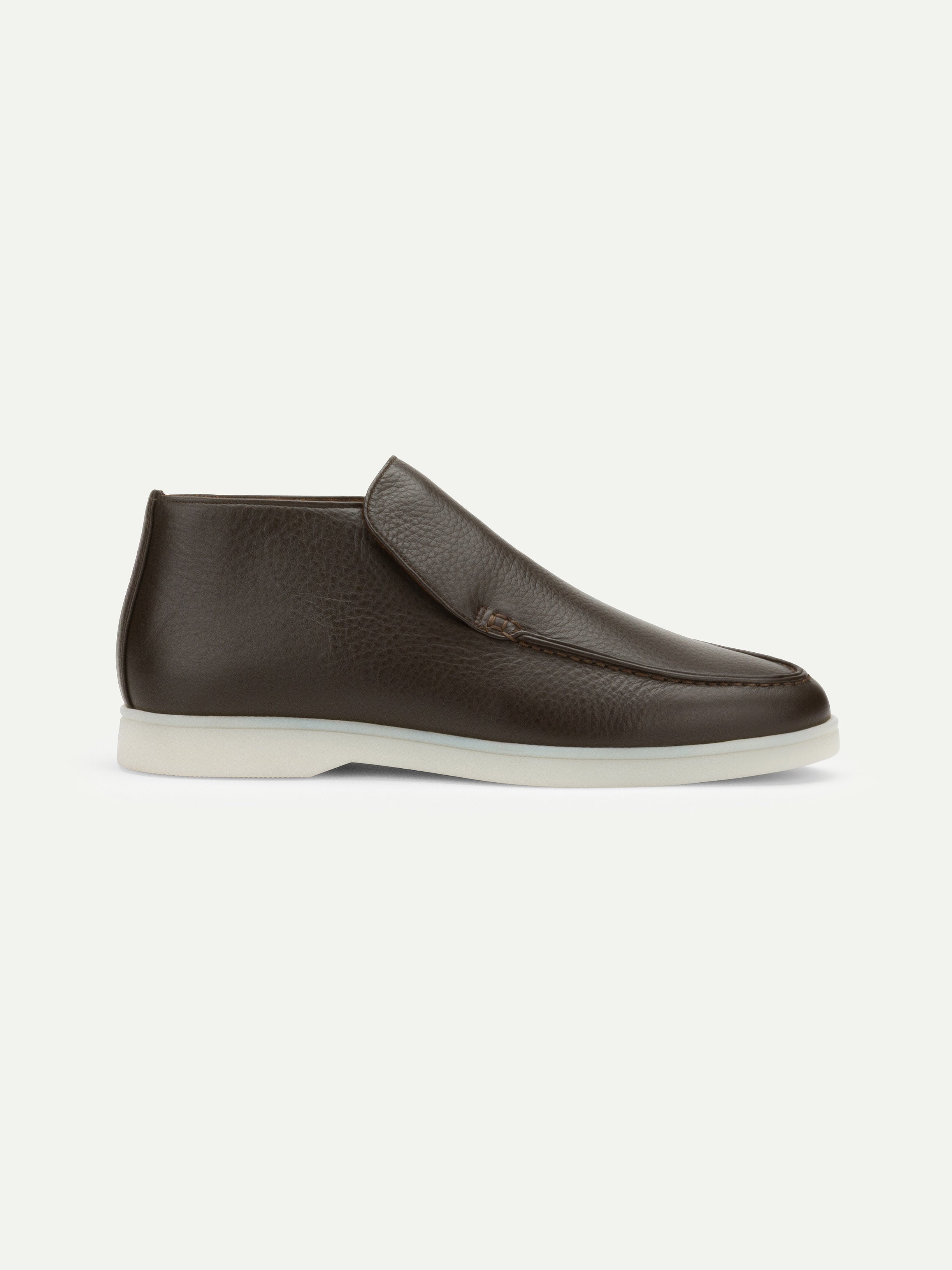 Lady Brown Grain City Loafer