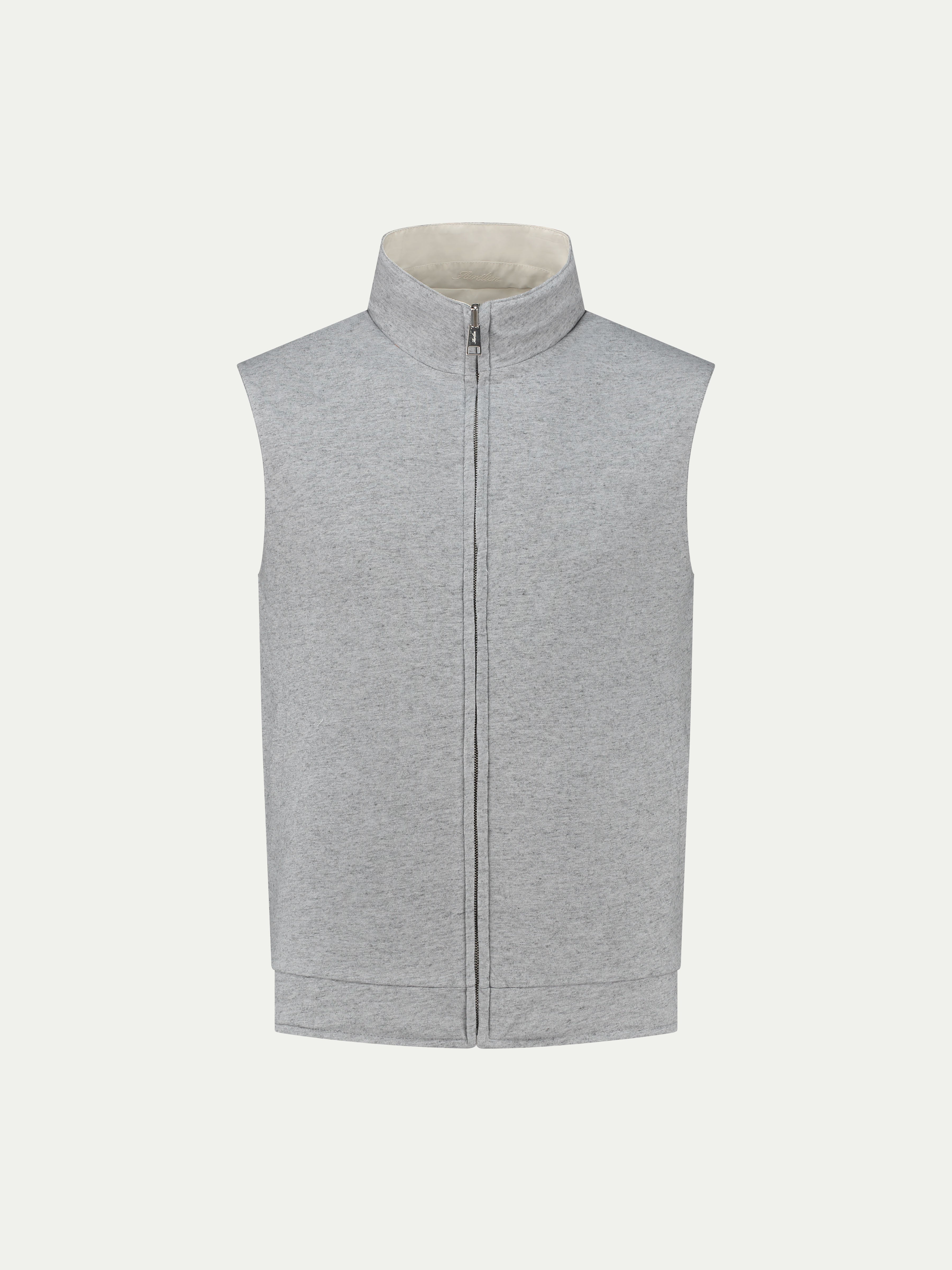 Ecru Reversible Resort Body Warmer