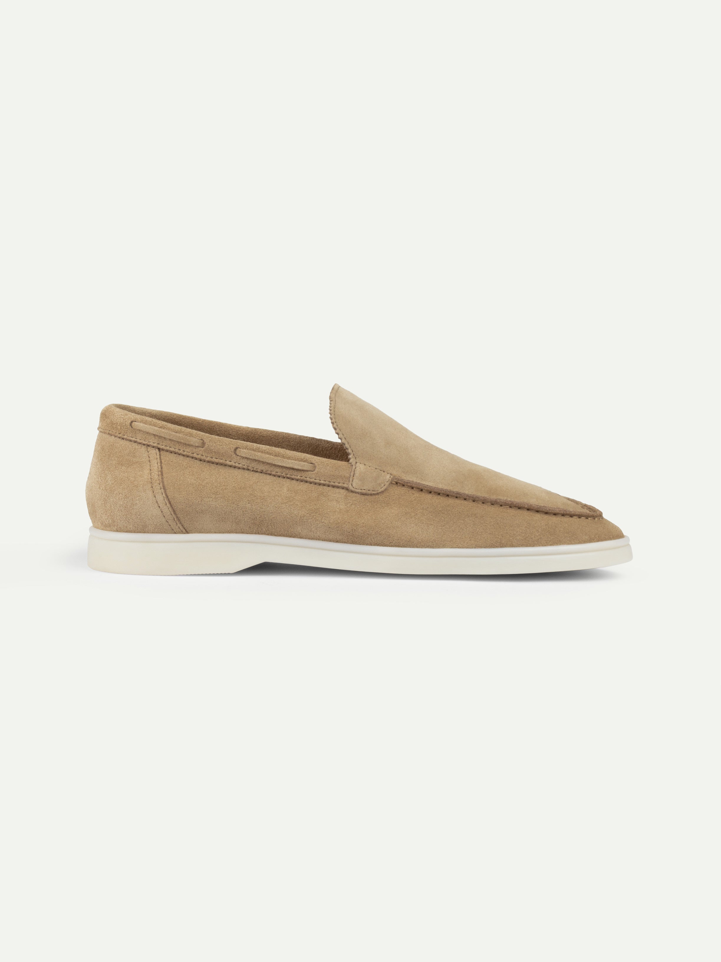 Dark Taupe Yacht Loafers