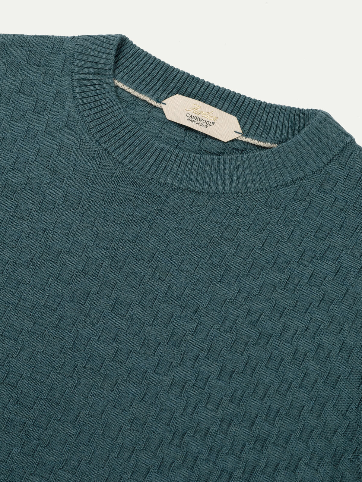 Dark Aquamarine Motif Crew