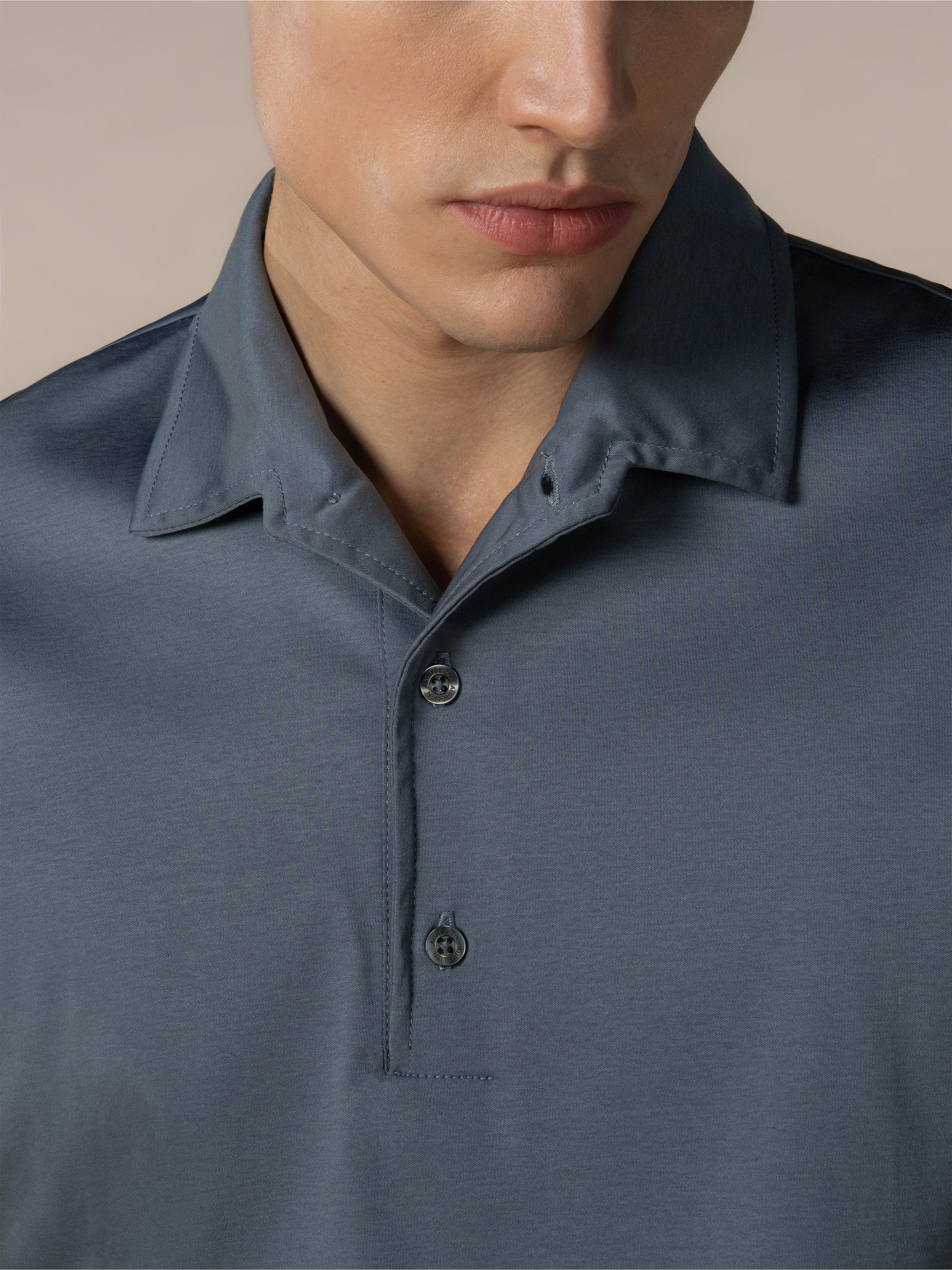 AUR1 Polo Steel Blue